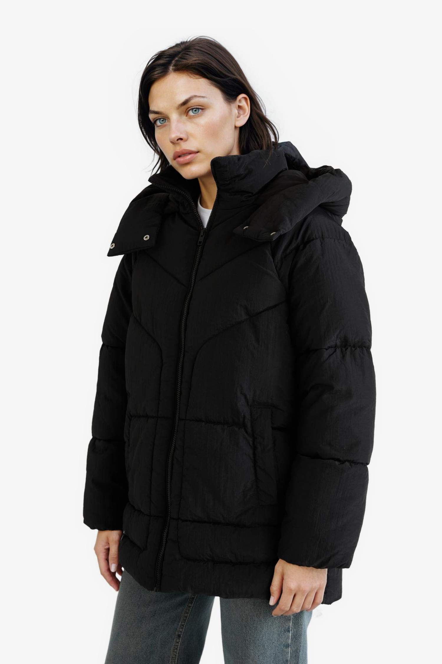 Водонепроницаемая куртка-парка Relax Fit с капюшоном