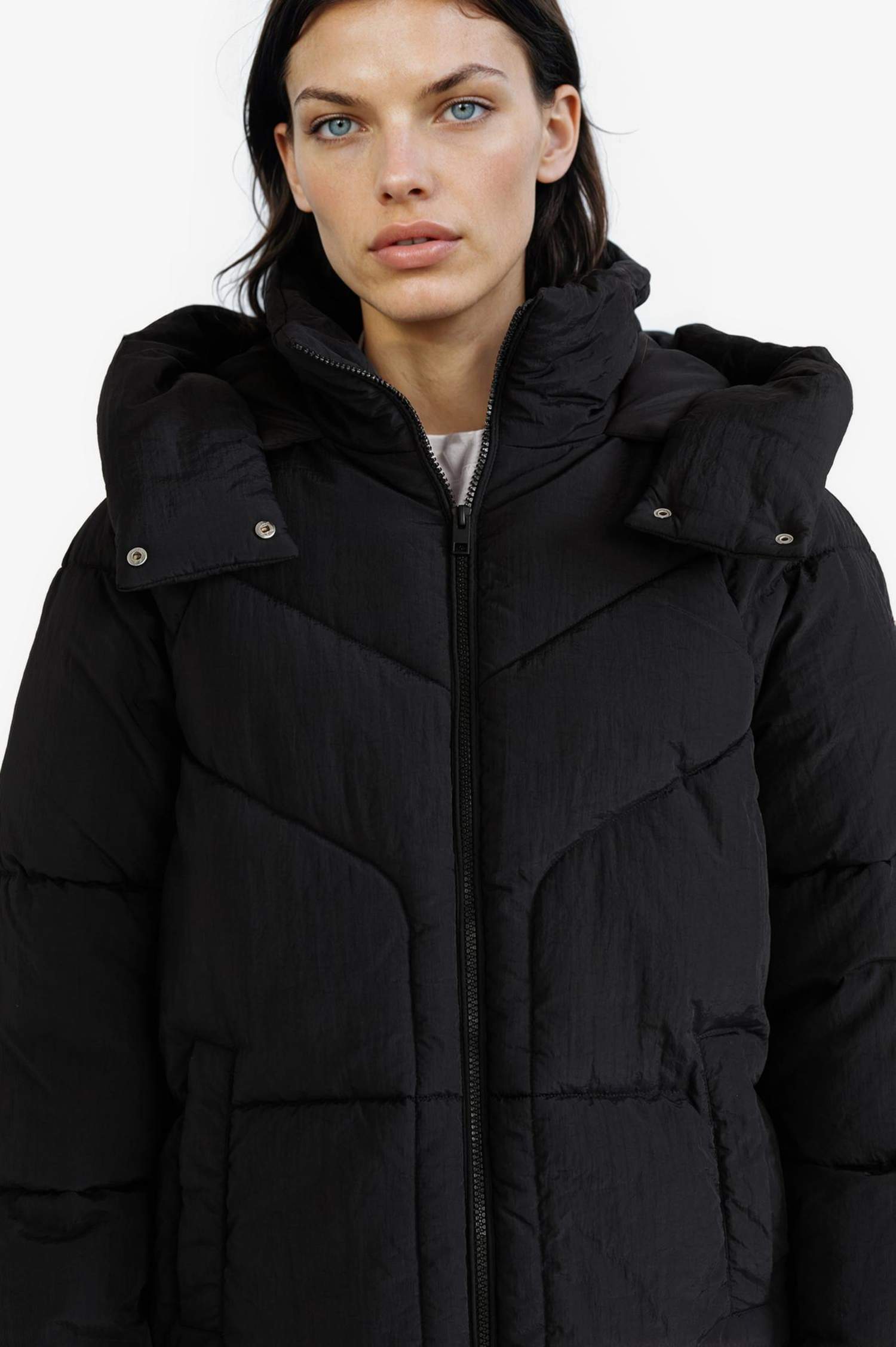 Водонепроницаемая куртка-парка Relax Fit с капюшоном