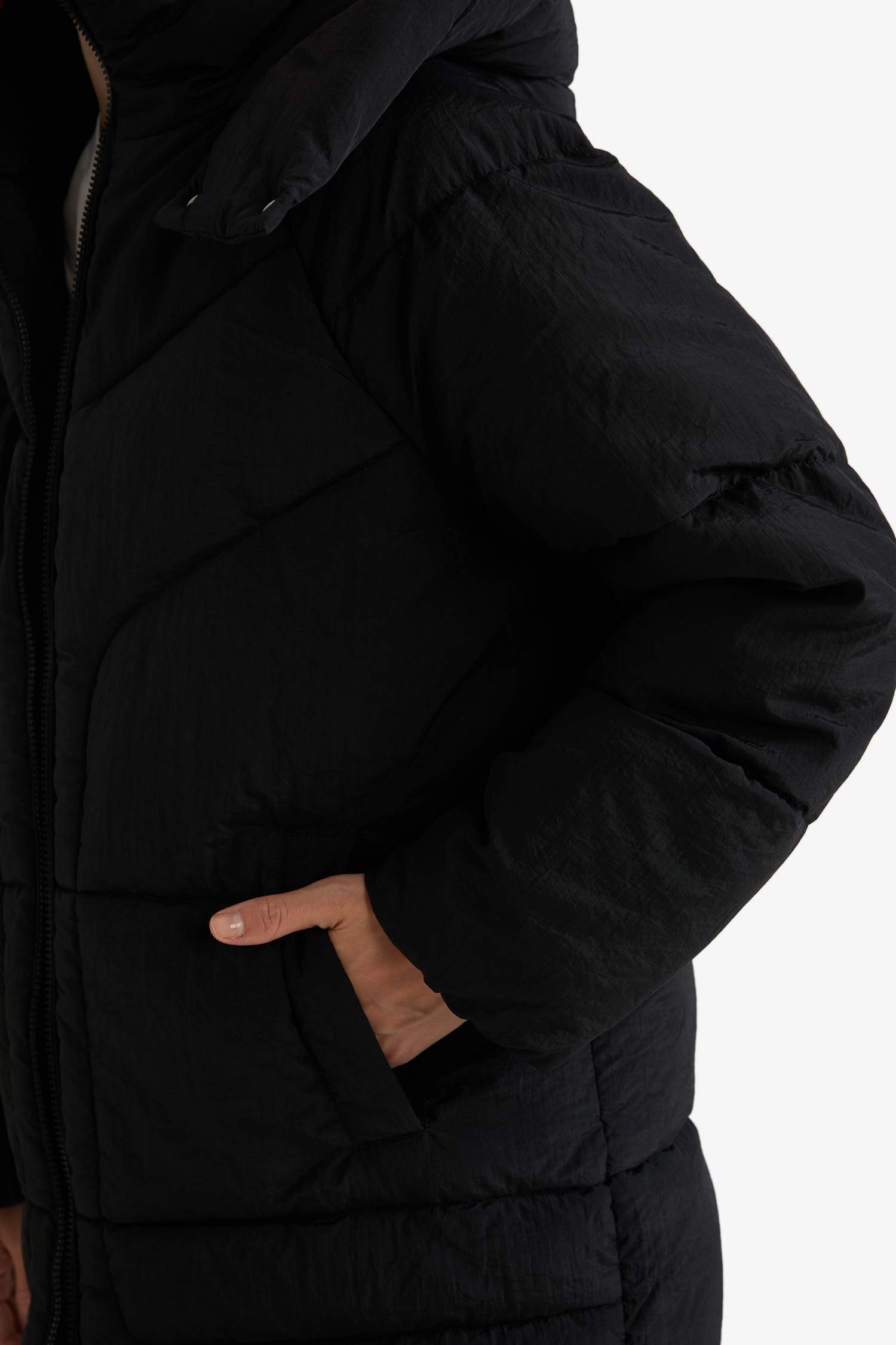 Водонепроницаемая куртка-парка Relax Fit с капюшоном