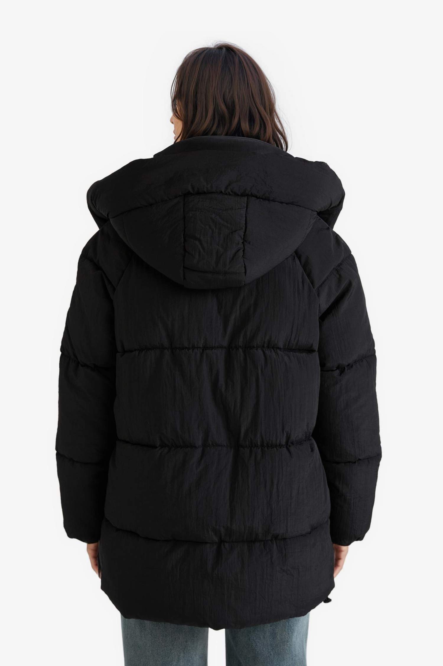 Водонепроницаемая куртка-парка Relax Fit с капюшоном