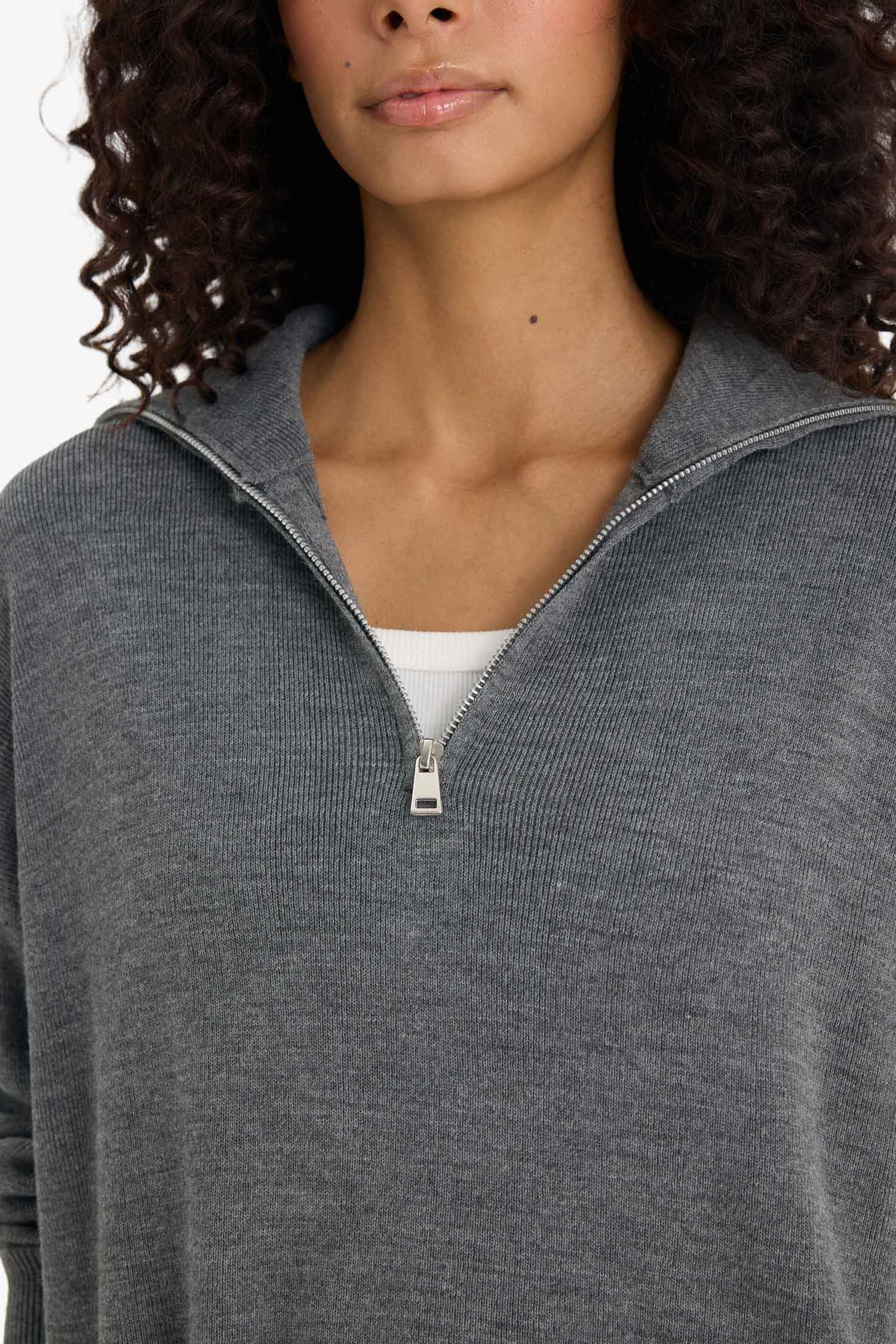 Regular Fit Half Zippered Pullover