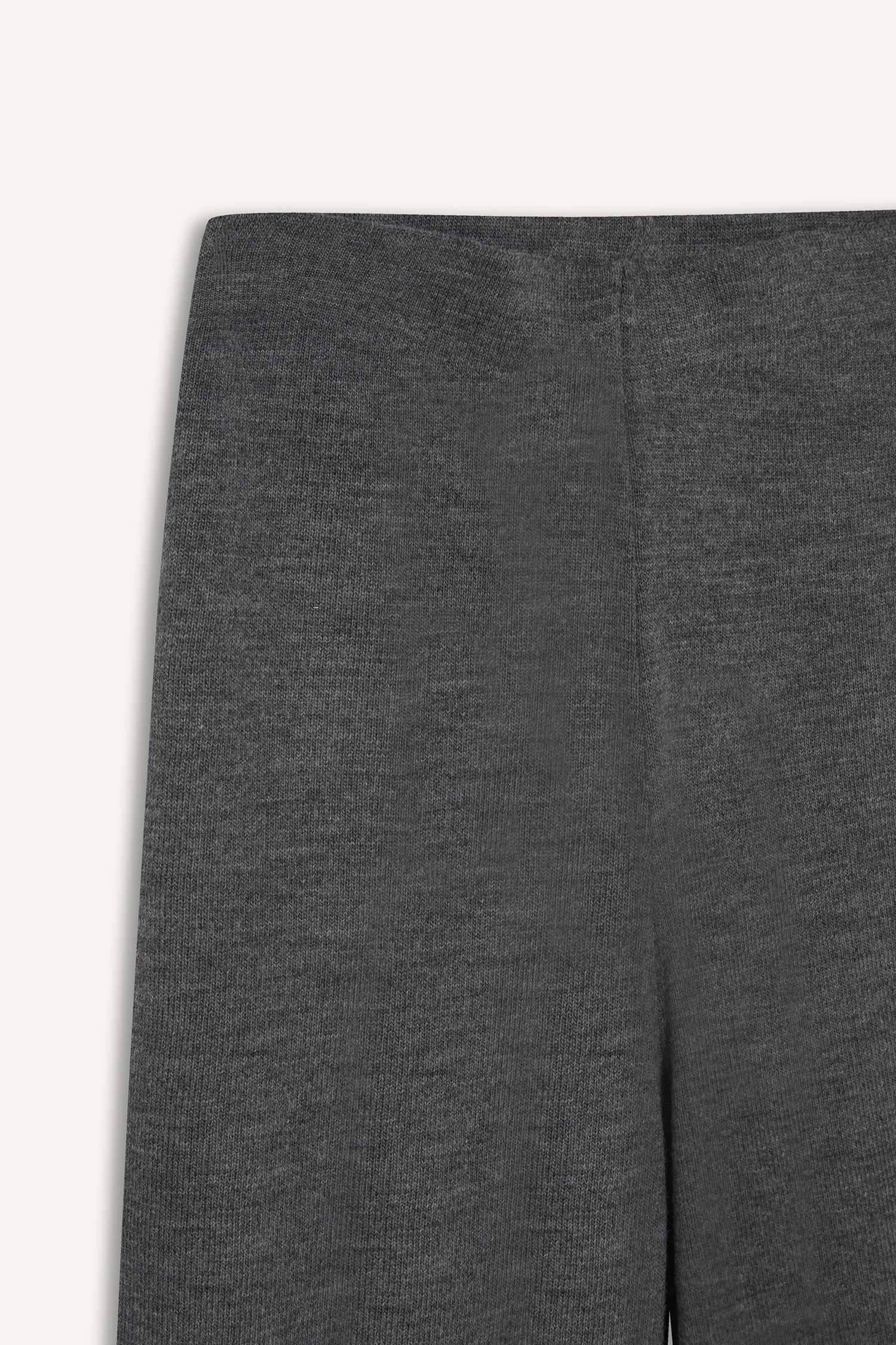 Wide Leg Geniş Bol Paça Triko Pantolon