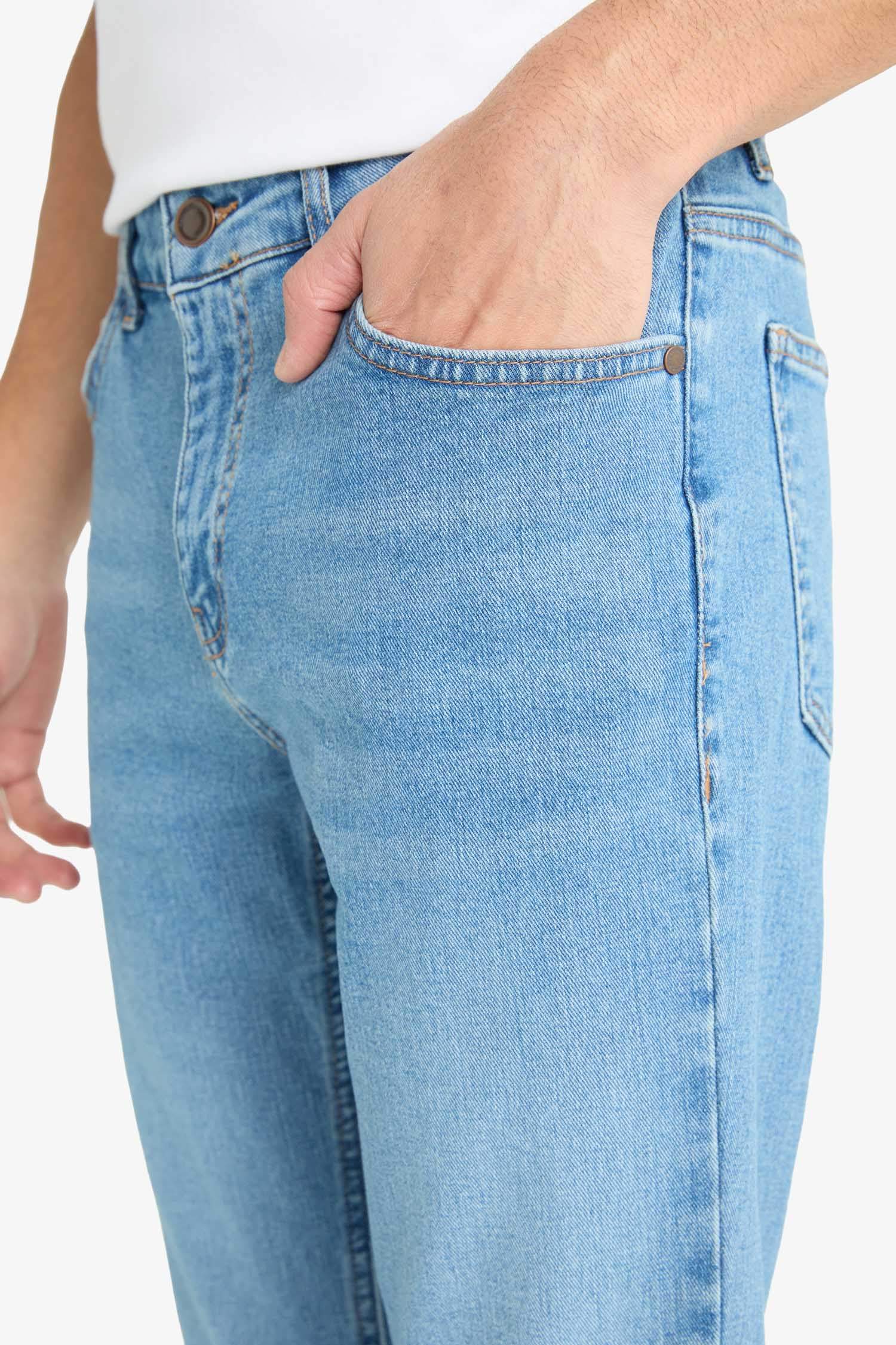 Pedro Slim Fit Dar Paça Jean Pantolon