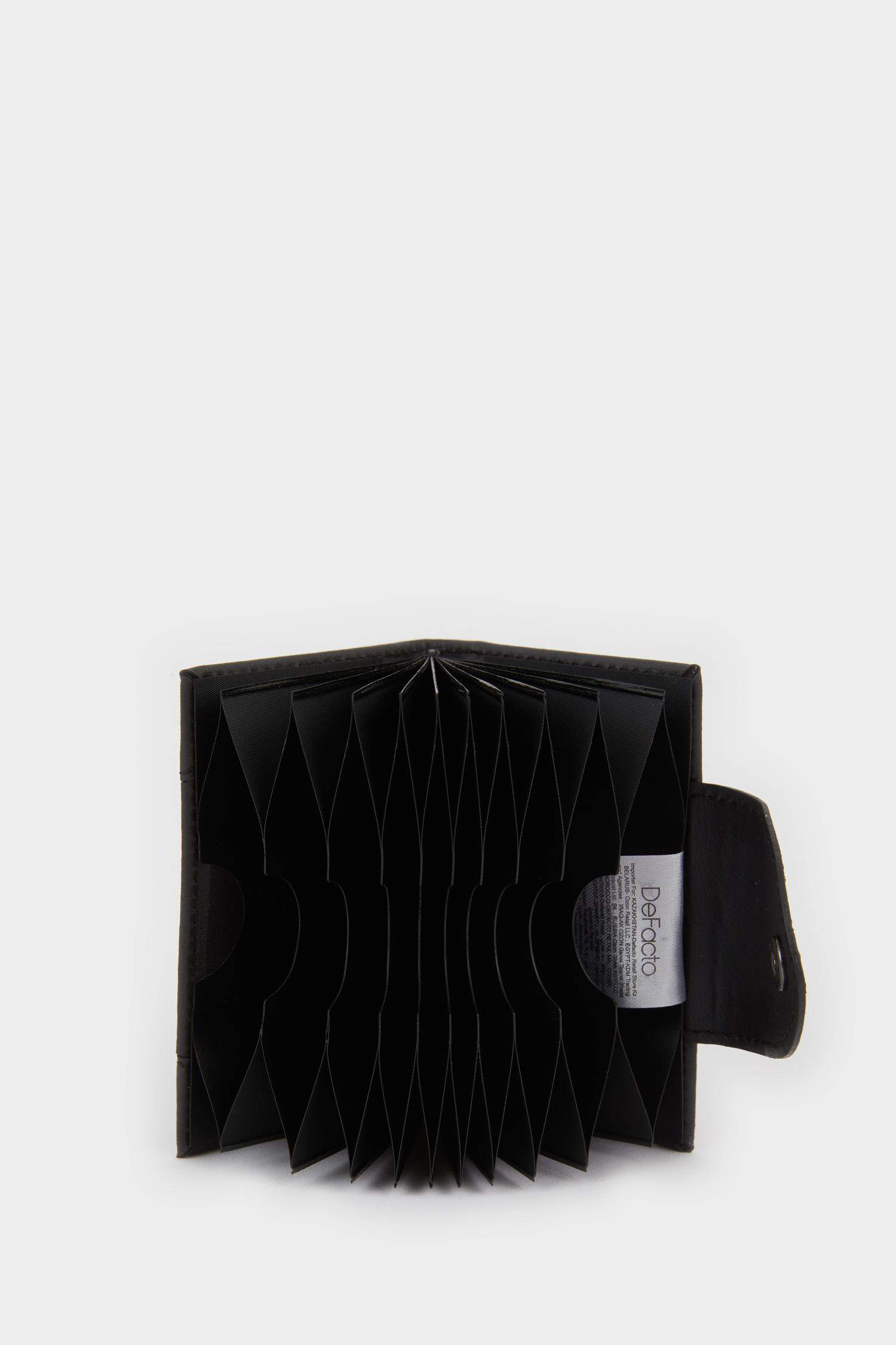 محفظة بطاقات رجالي جلد صناعي