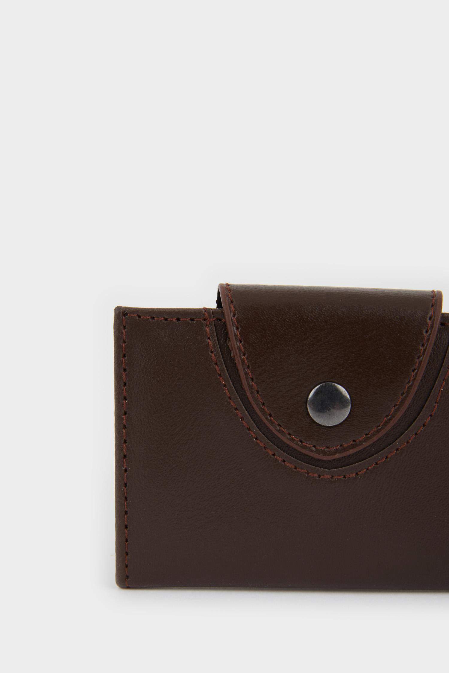 Erkek Suni Deri Kartlık