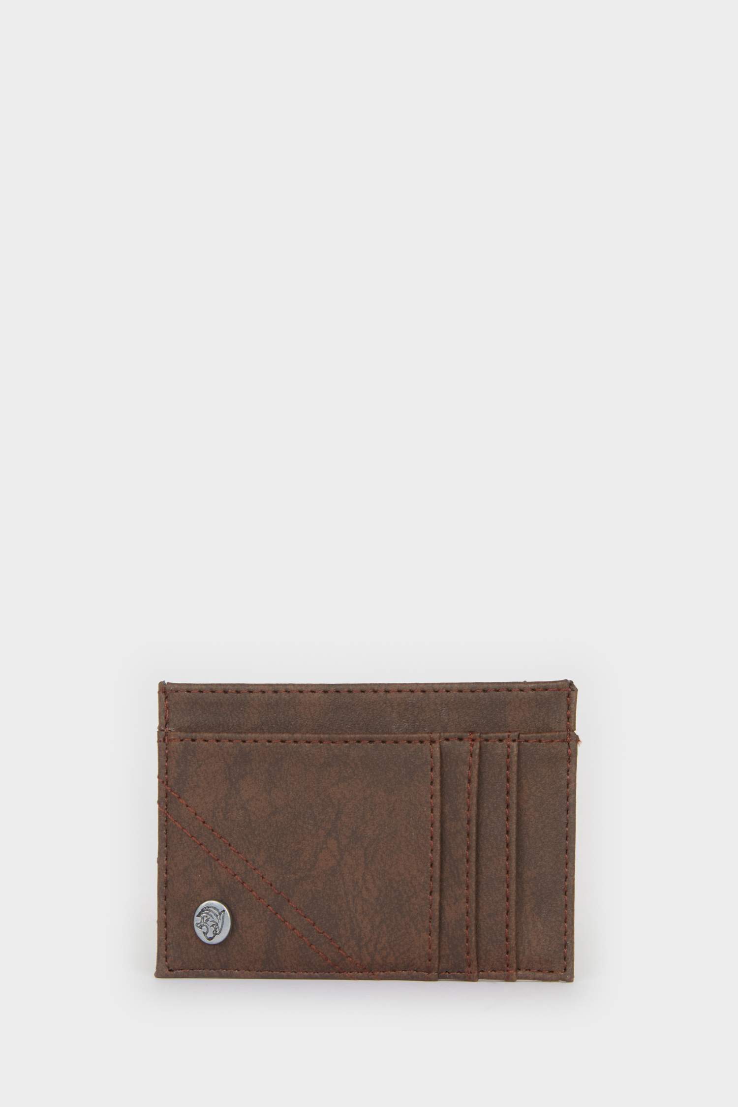 Man Faux Leather Wallets