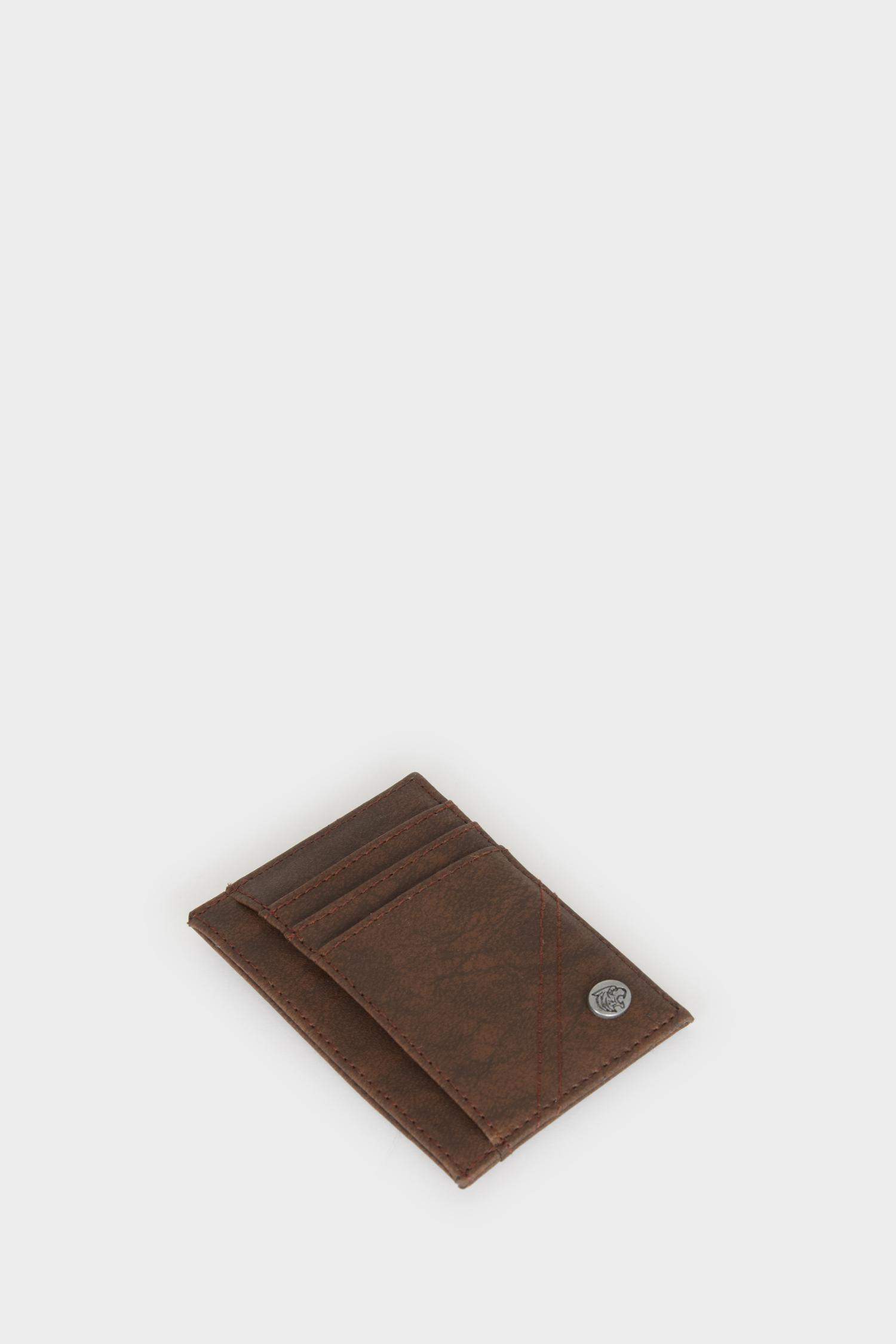 Man Faux Leather Wallets
