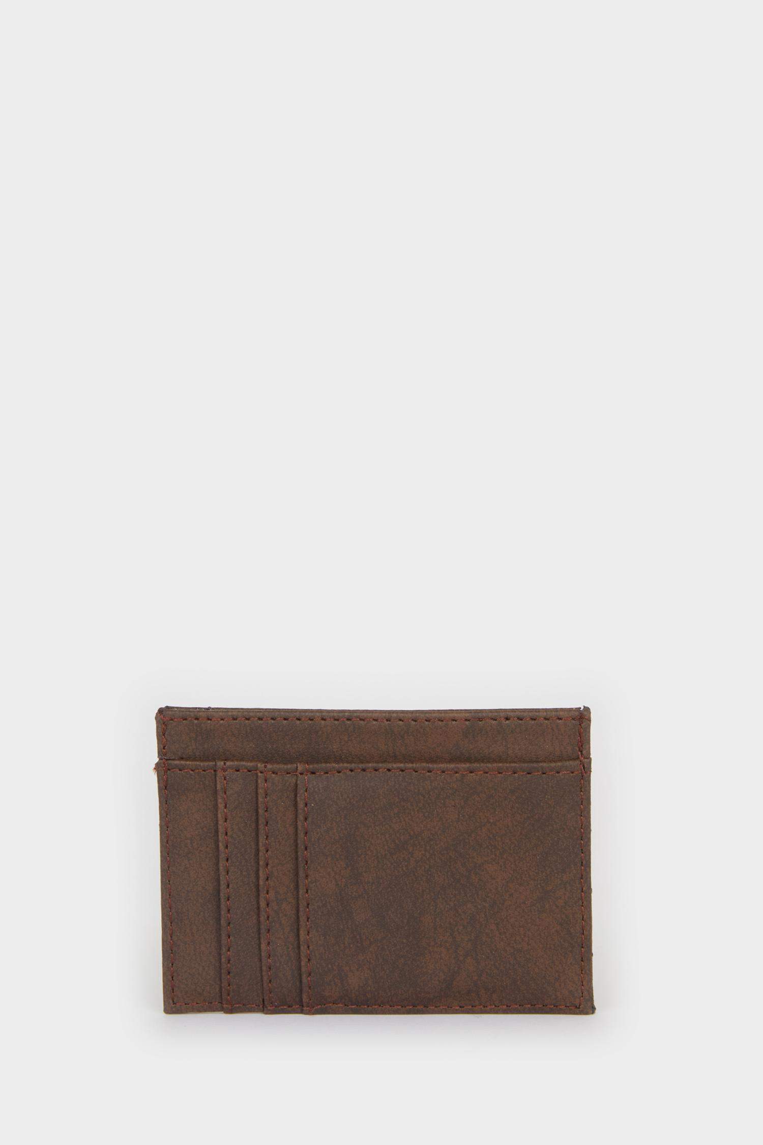 Man Faux Leather Wallets