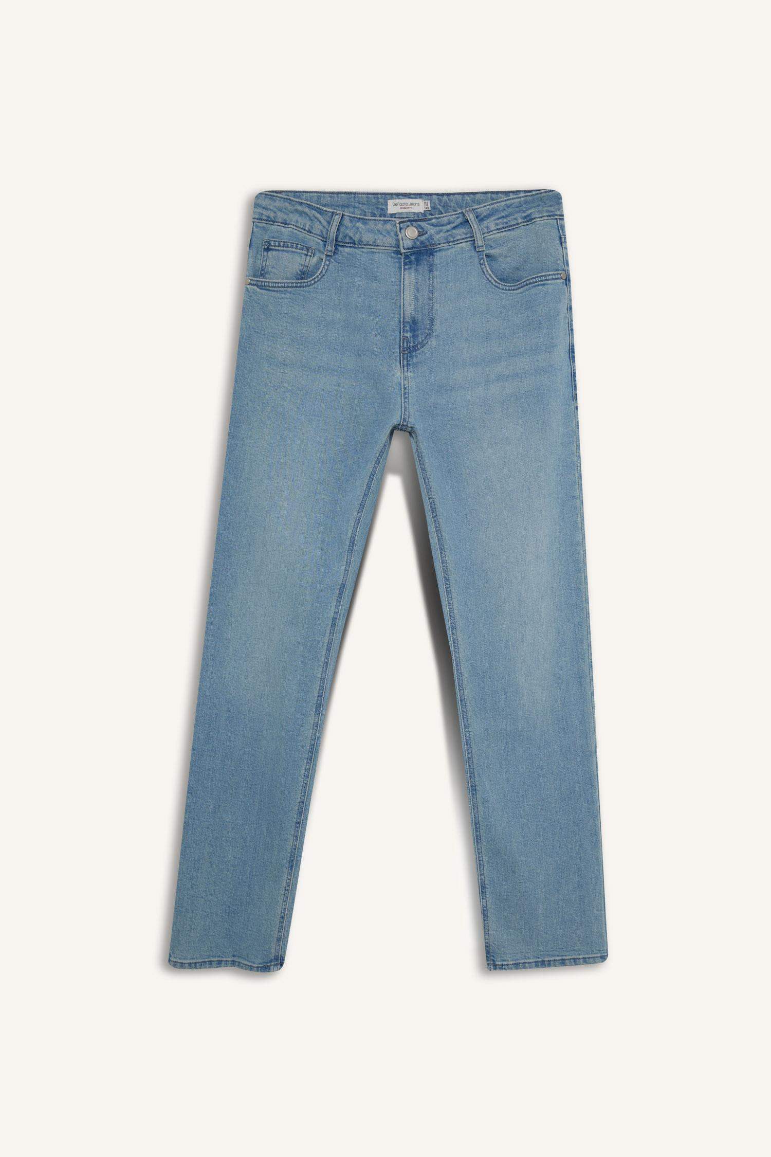 Sergio Regular Fit Normal Kalıp Normal Bel Boru Paça Jean Pantolon