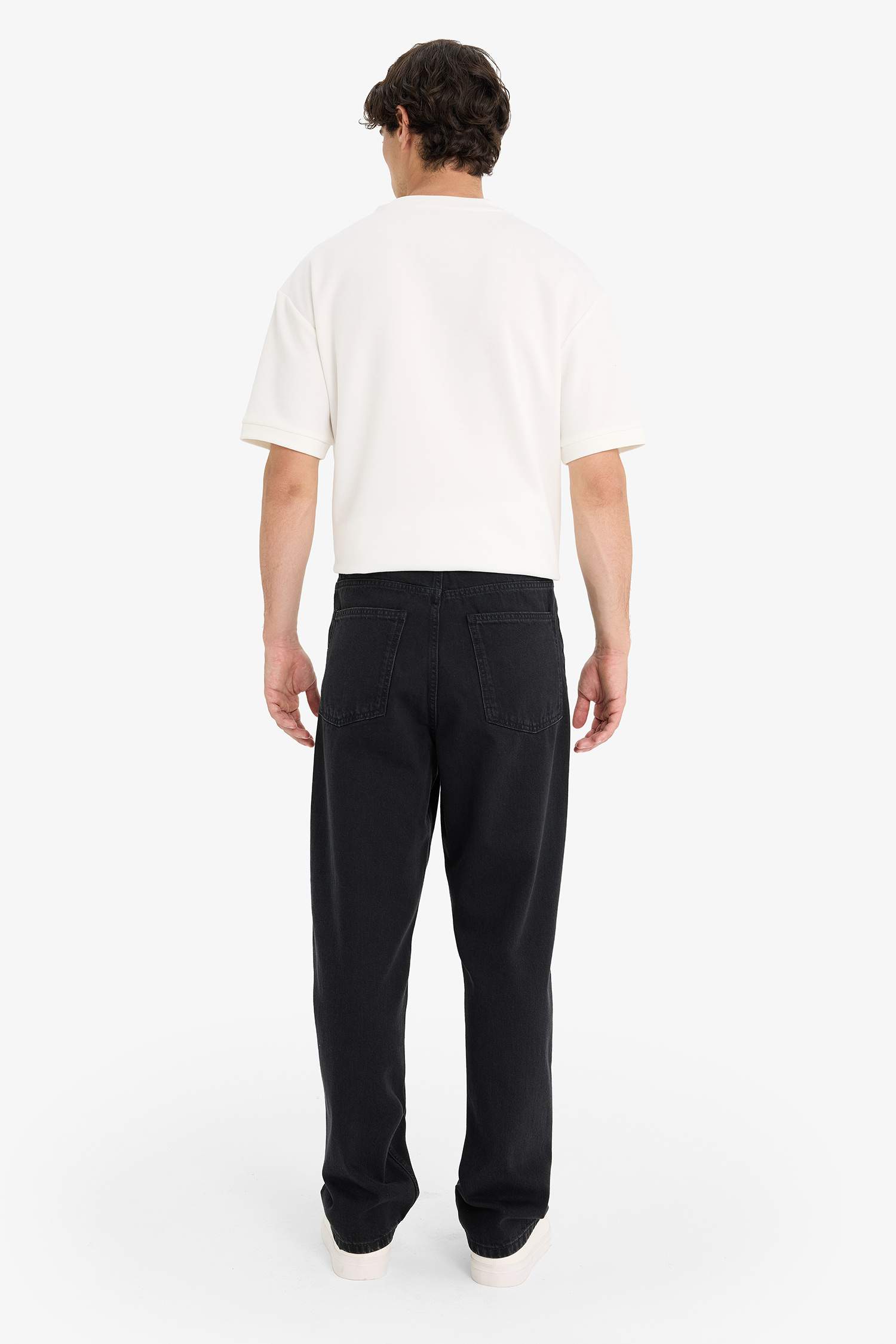 Baggy Fit Geniş Paça Jean Pantolon