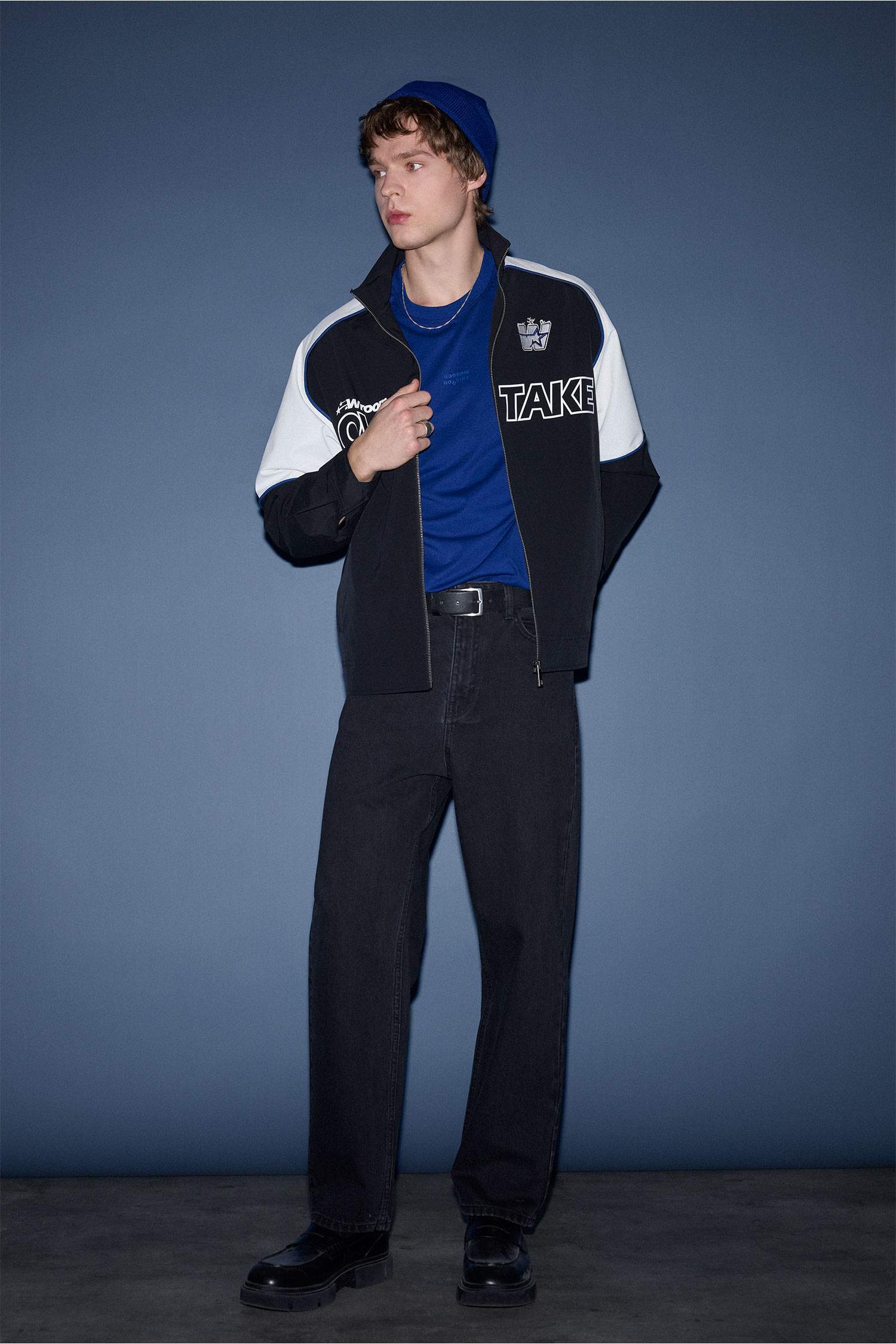 Baggy Fit Wide Leg Jeans