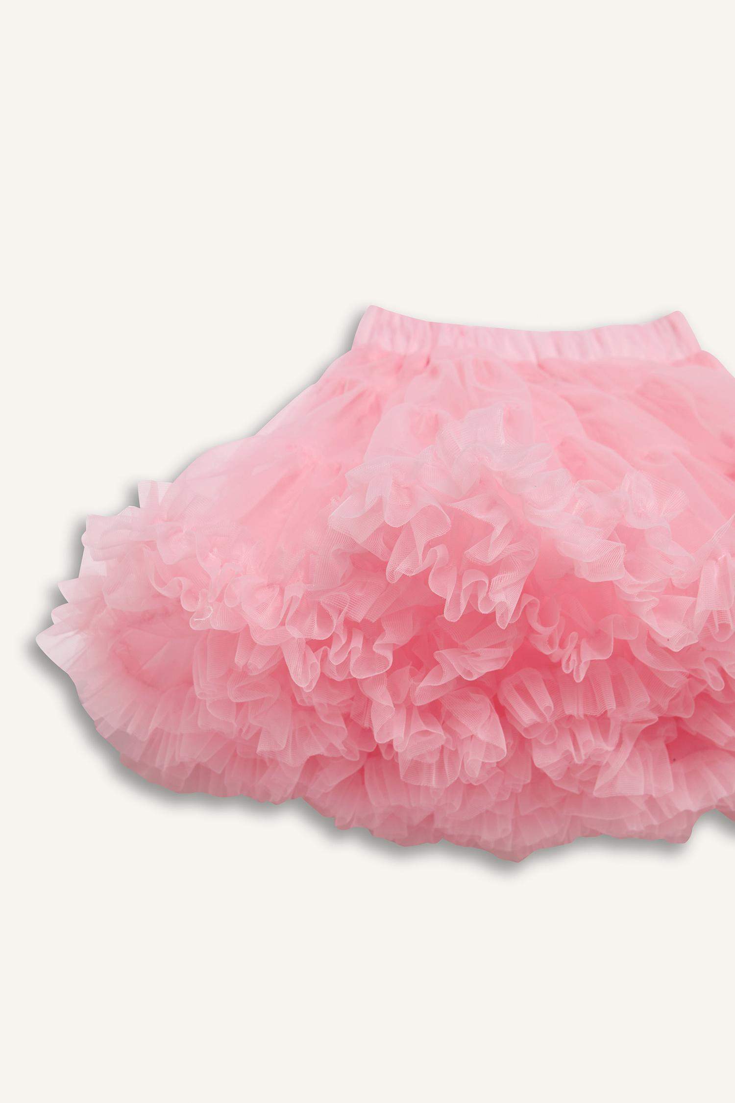 Le Mabelle x DeFacto Baby Girl Elastic Waist Skirt
