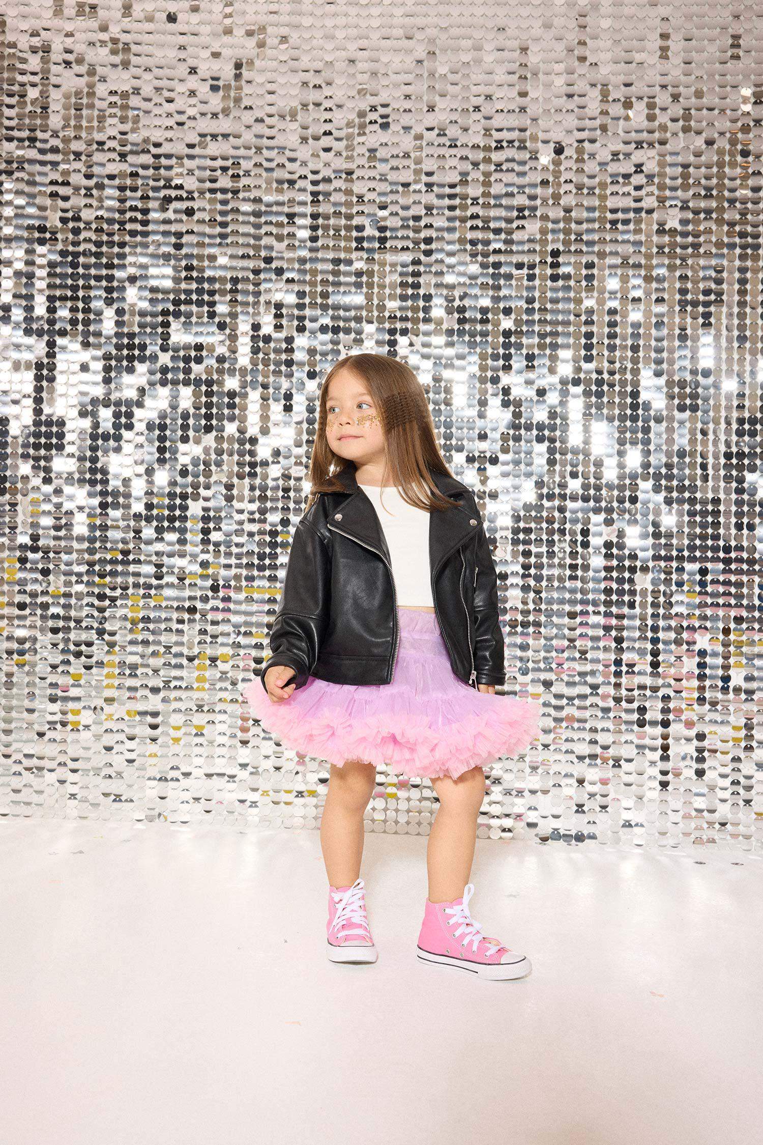 Le Mabelle x DeFacto Baby Girl Elastic Waist Skirt