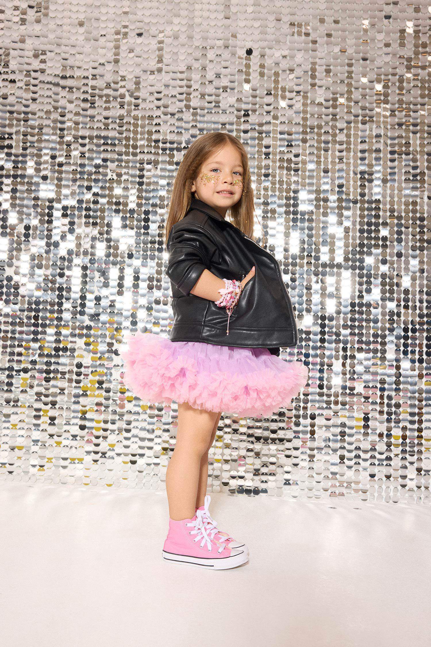 Le Mabelle x DeFacto Baby Girl Elastic Waist Skirt