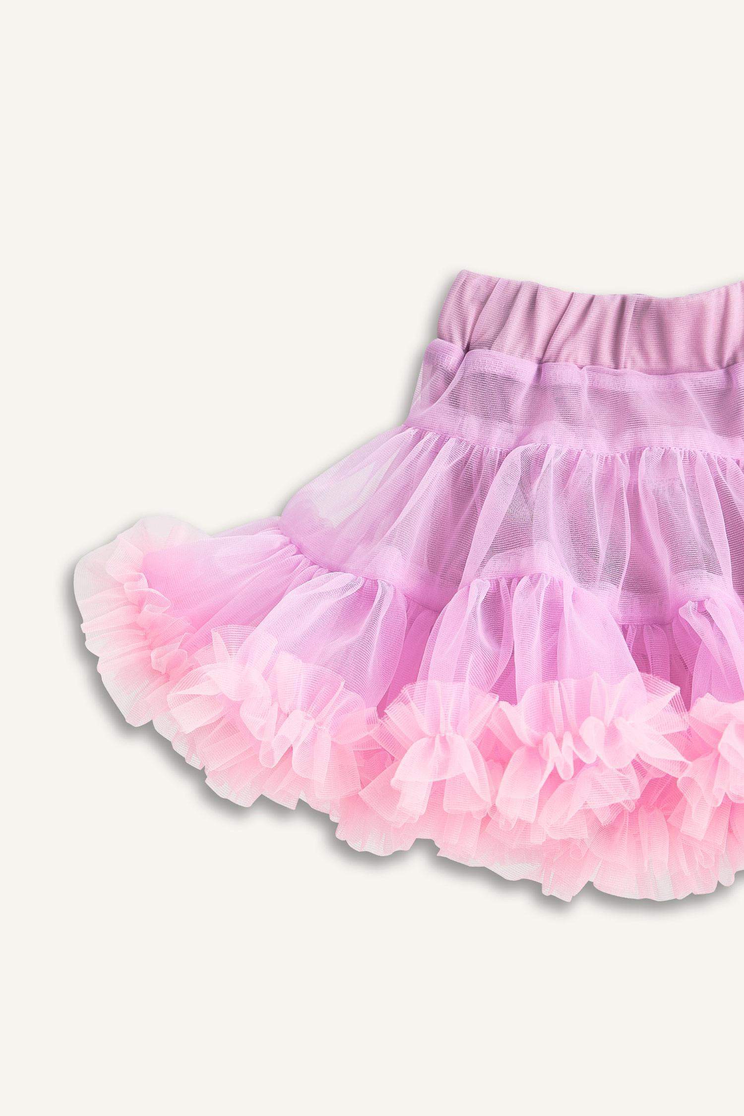 Le Mabelle x DeFacto Baby Girl Elastic Waist Skirt