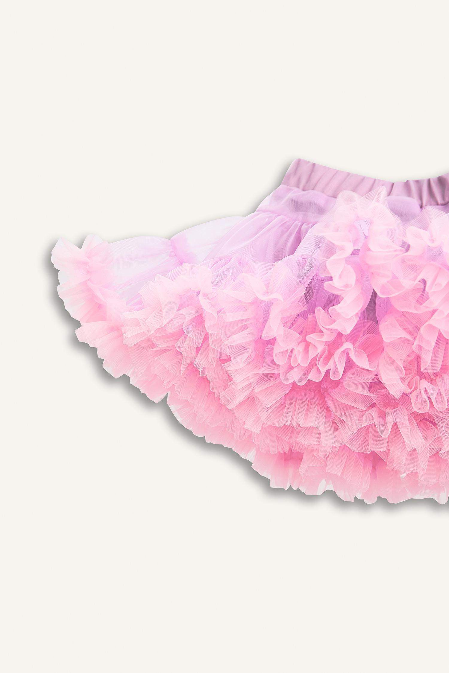 Le Mabelle x DeFacto Baby Girl Elastic Waist Skirt