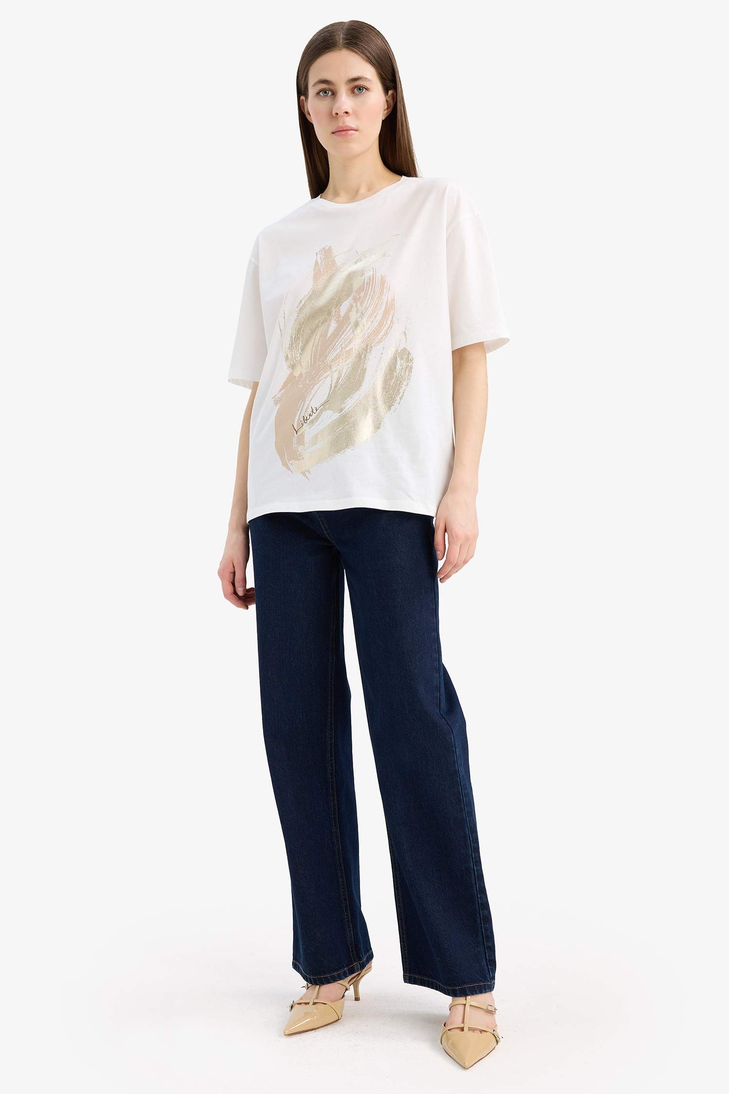 Relax Fit Crew Neck T-Shirt