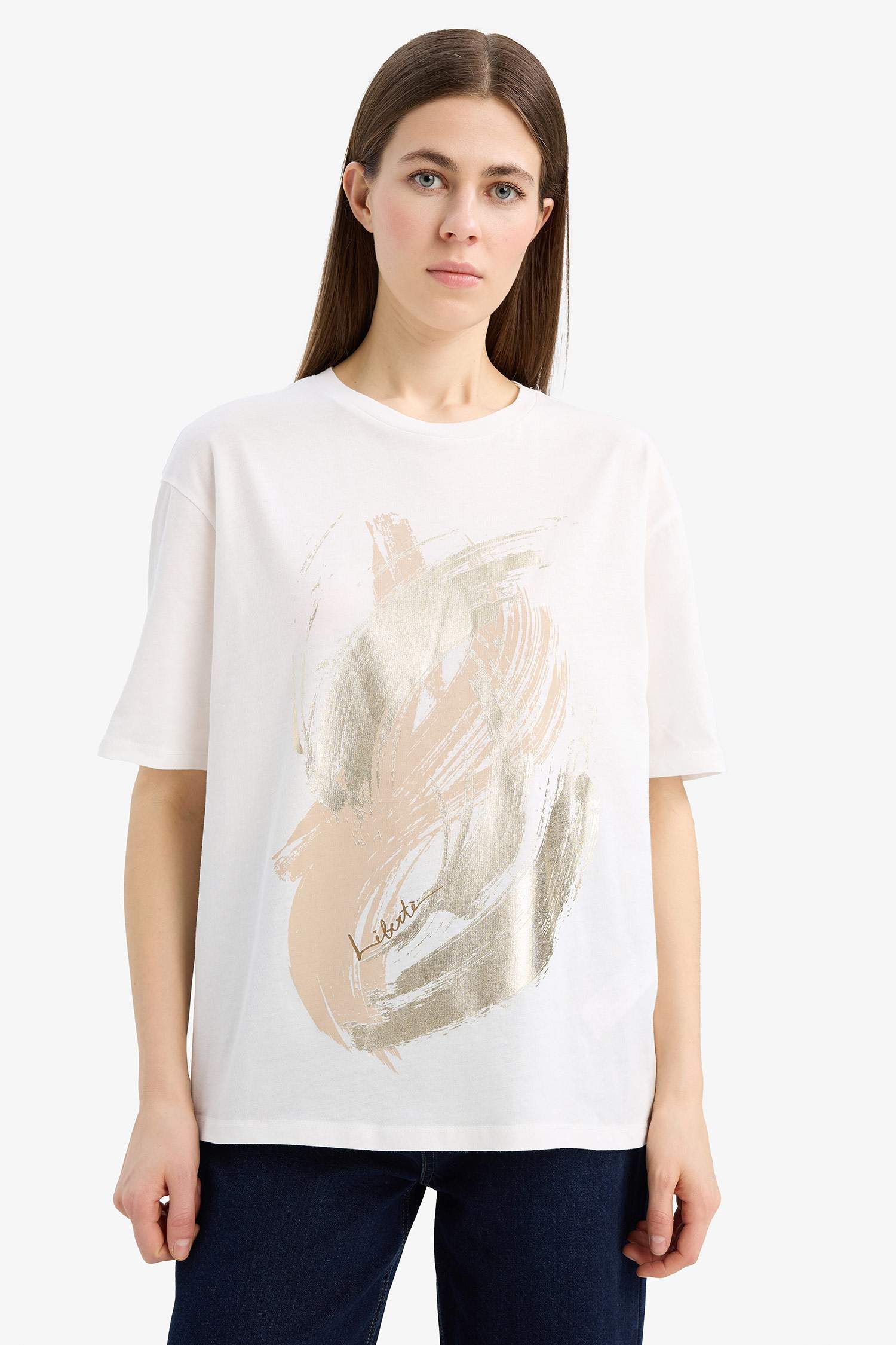 Relax Fit Crew Neck T-Shirt