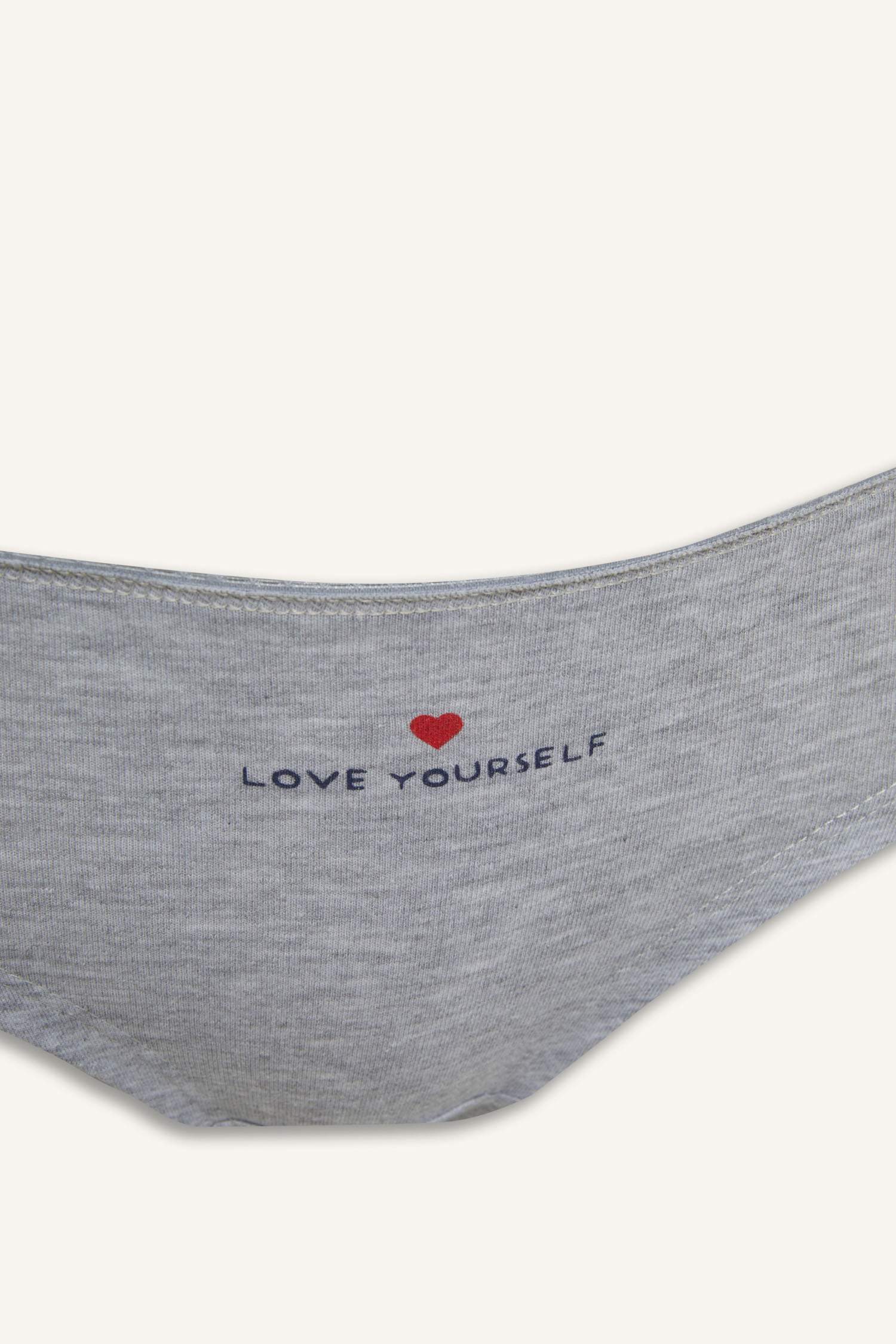 3'lü Hipster Külot-Fall in Love