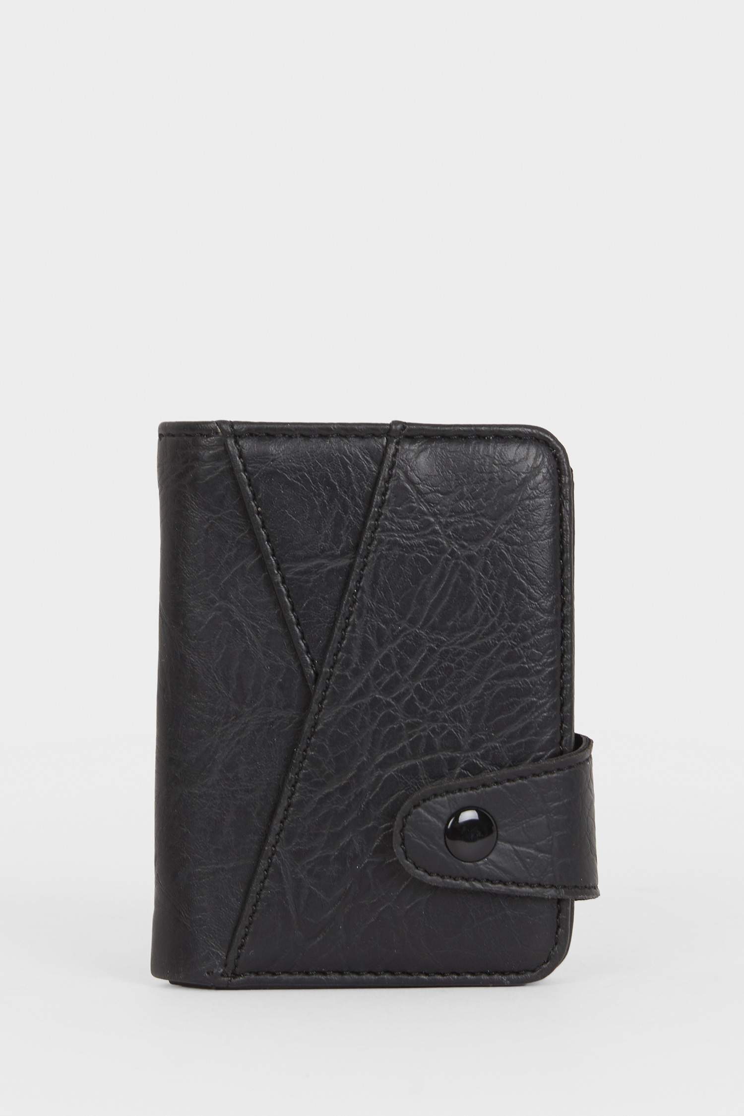 Man Faux Leather Wallet