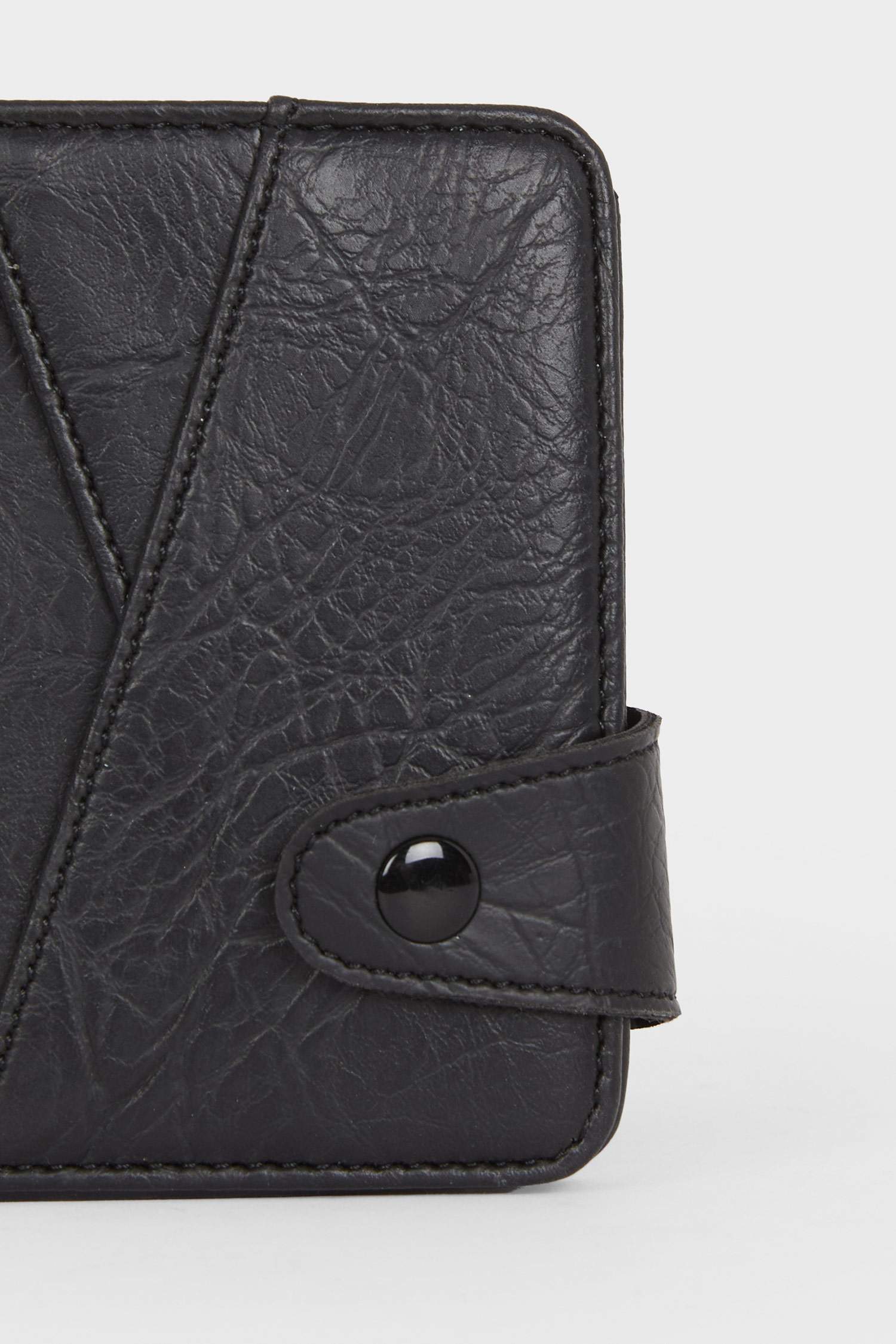 Man Faux Leather Wallet