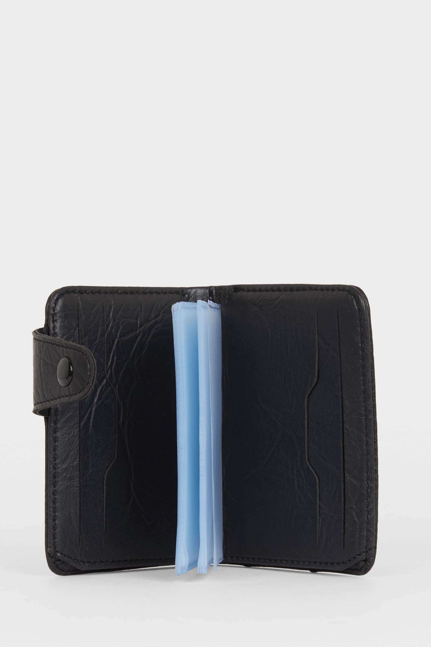 Man Faux Leather Wallet