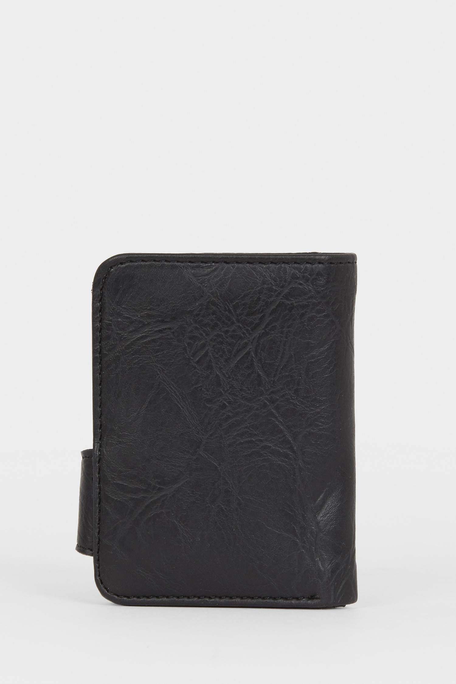 Man Faux Leather Wallet