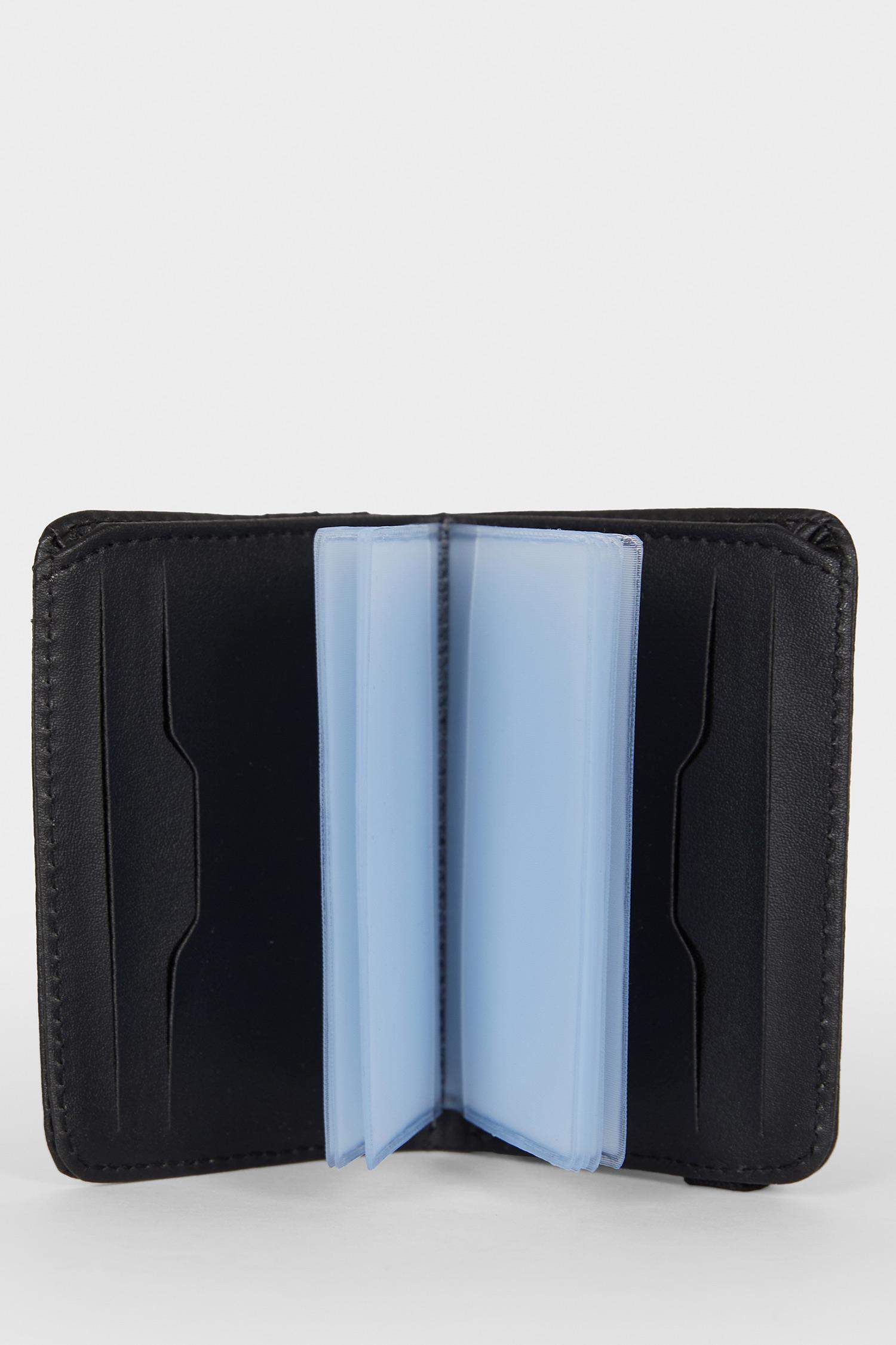 Man Faux Leather Wallet