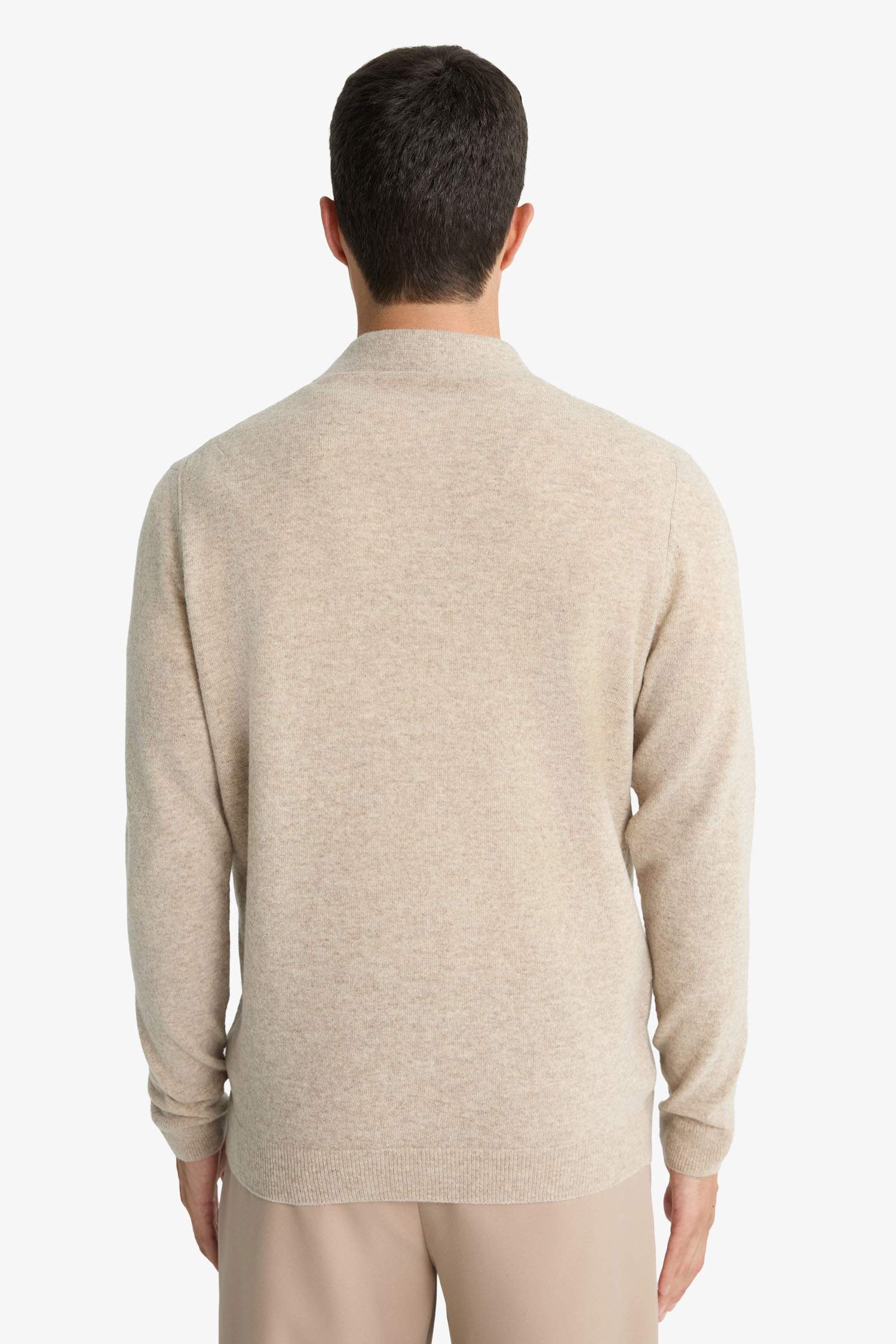 Standard Fit Polo Collar Knitwear Pullover