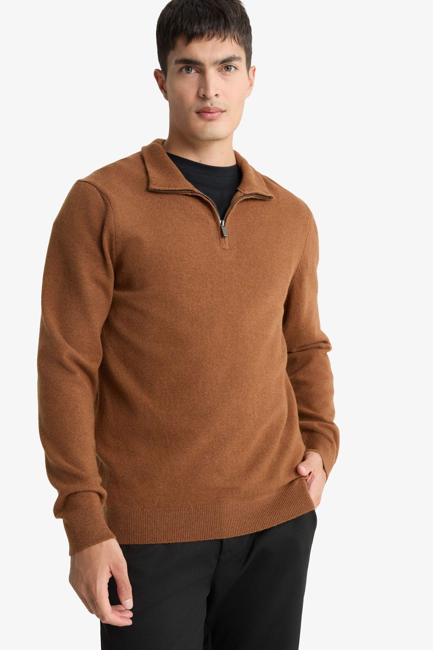 Standard Fit Turtleneck Knitwear Pullover