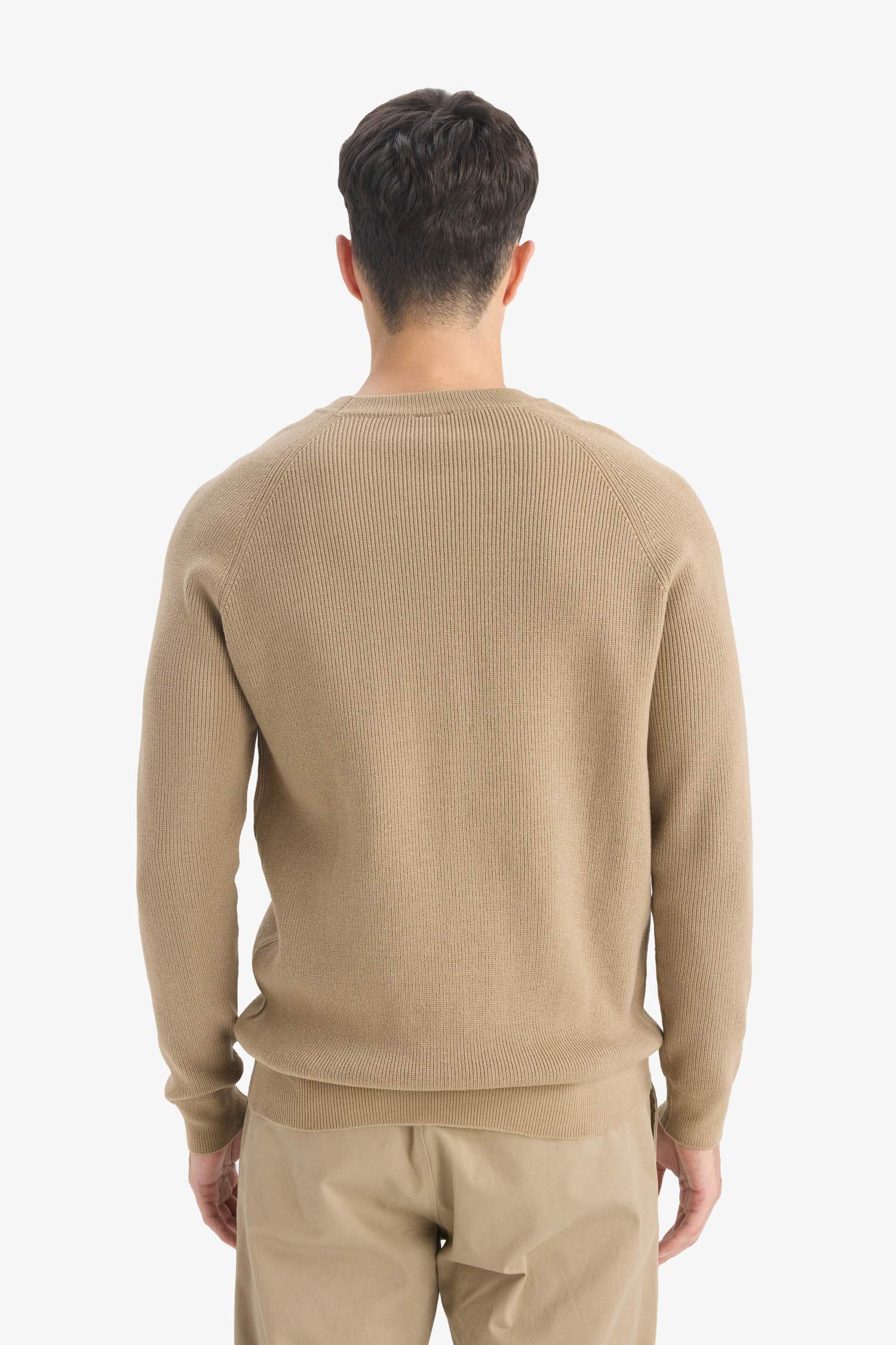 стандарт пішім дөңгелек жаға трикотаж Пулловер