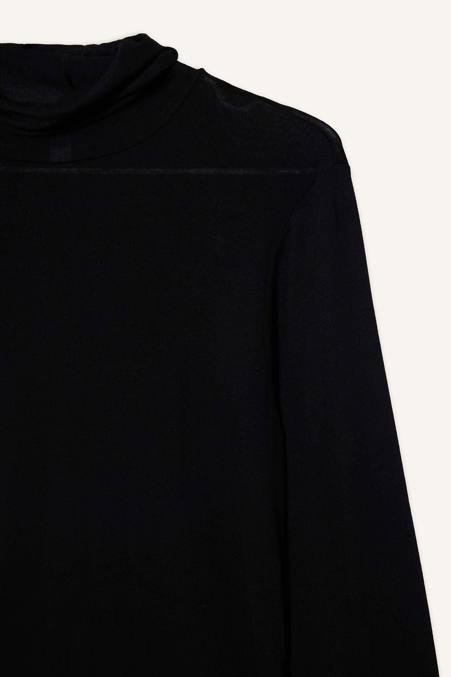 Fall in Love Modal Cashmere Soft Textured Turtleneck Top