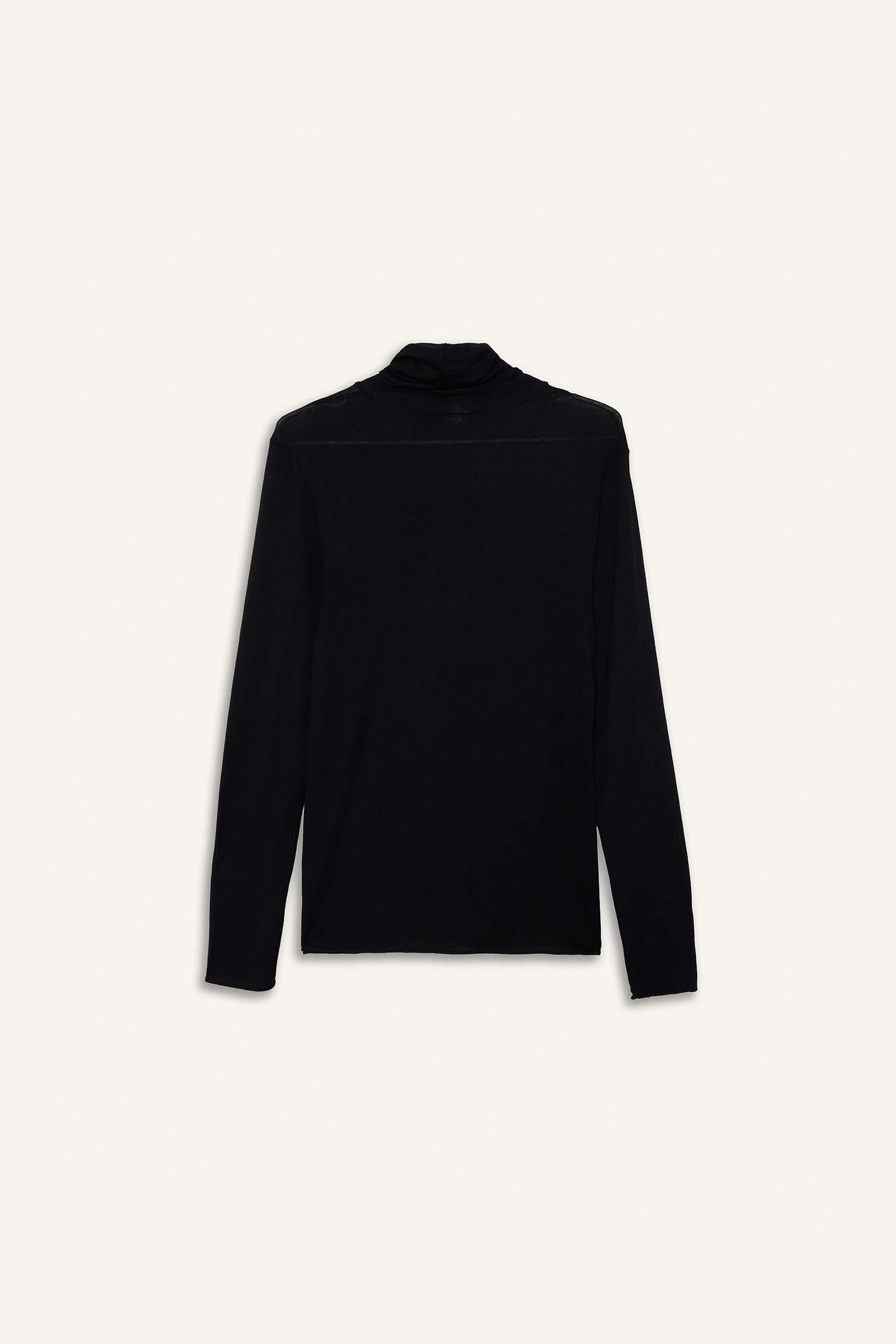 Fall in Love Modal Cashmere Soft Textured Turtleneck Top