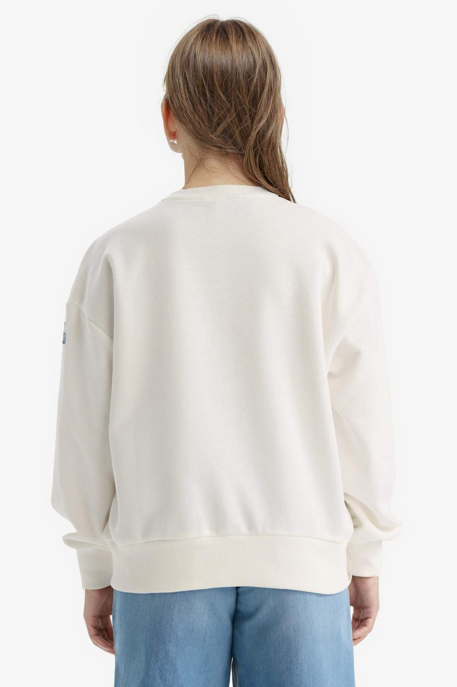 Oversize Fit NBA Licensed Crew Neck Sweatshirt