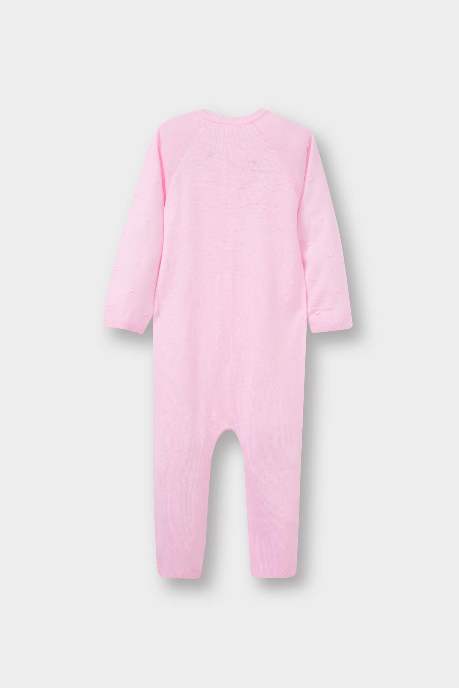 Knitwear Regular Fit Crew Neck Jumpsuit