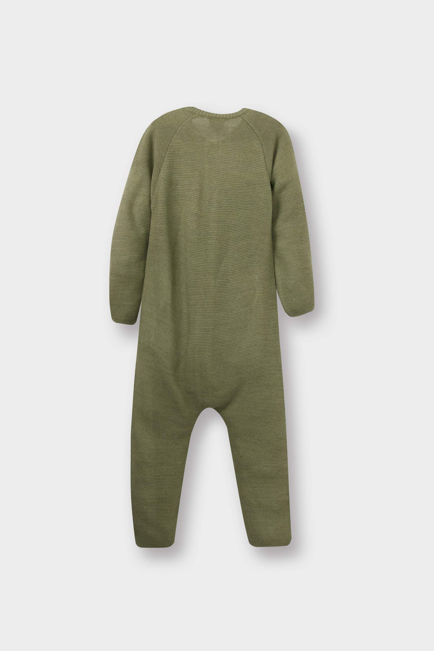 Knitwear Regular Fit Crew Neck Animal Jumpsuit