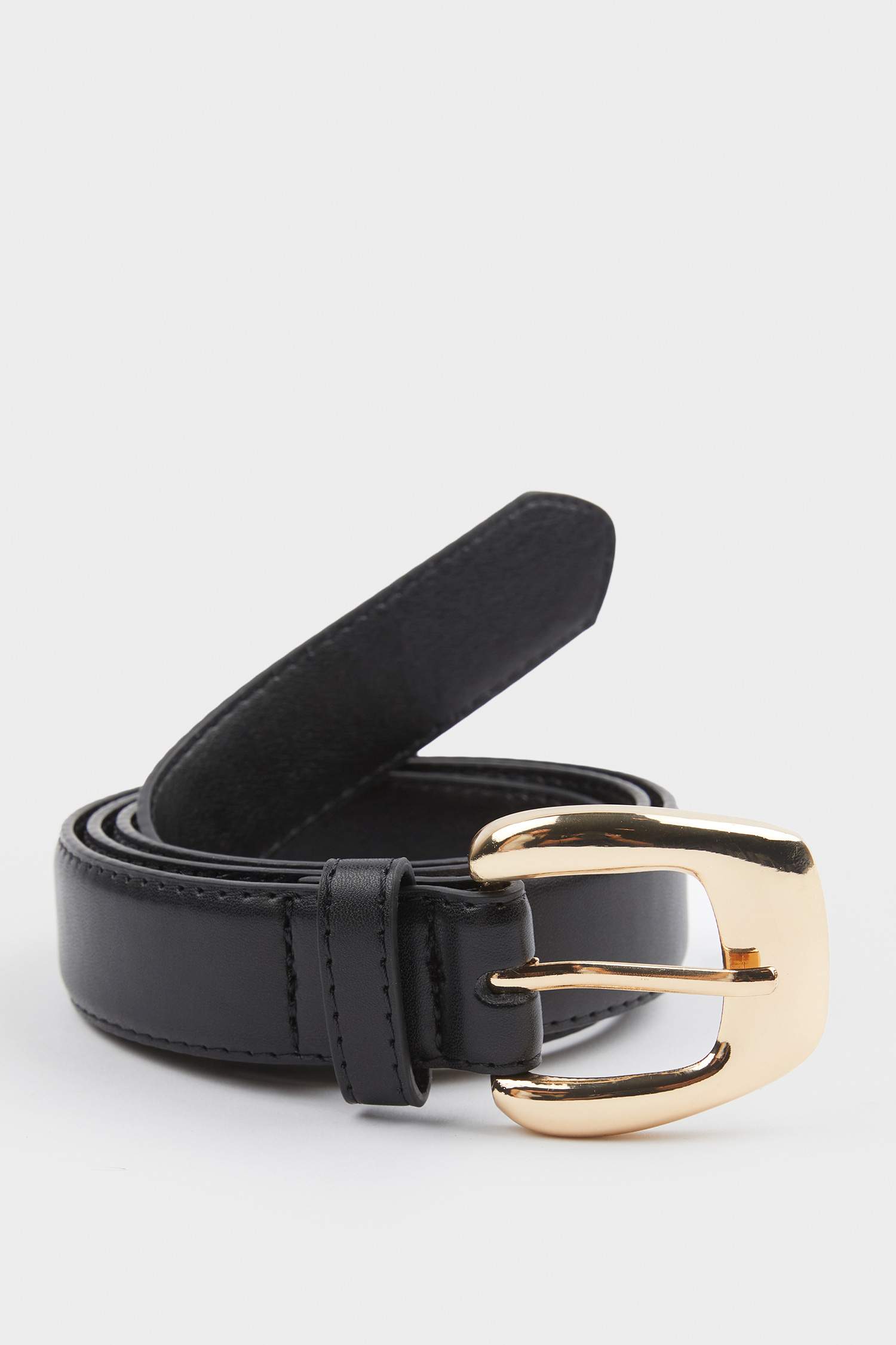 Kadın Büyük Toka Suni Deri Jean Kemeri