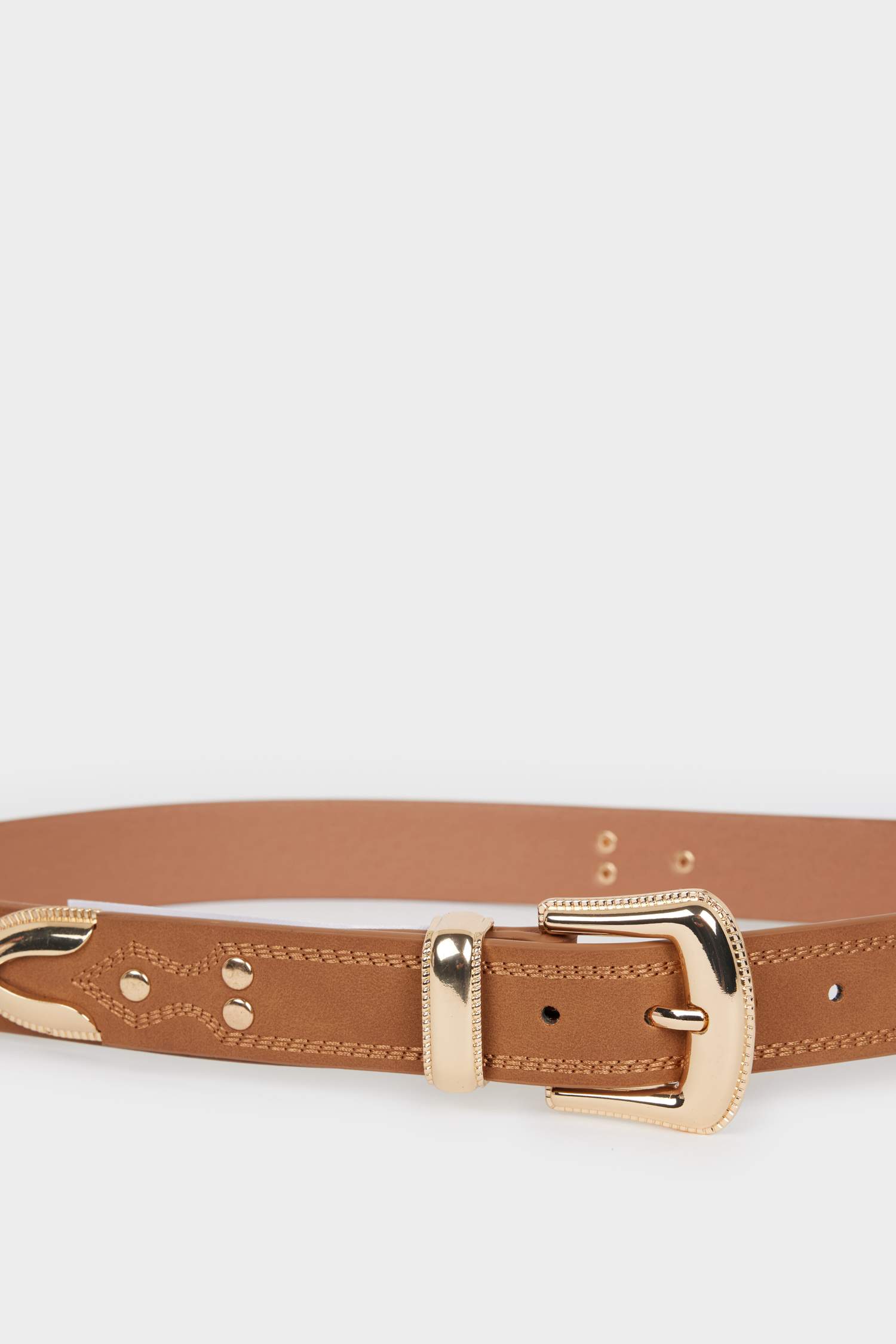 حزام جلد صناعي