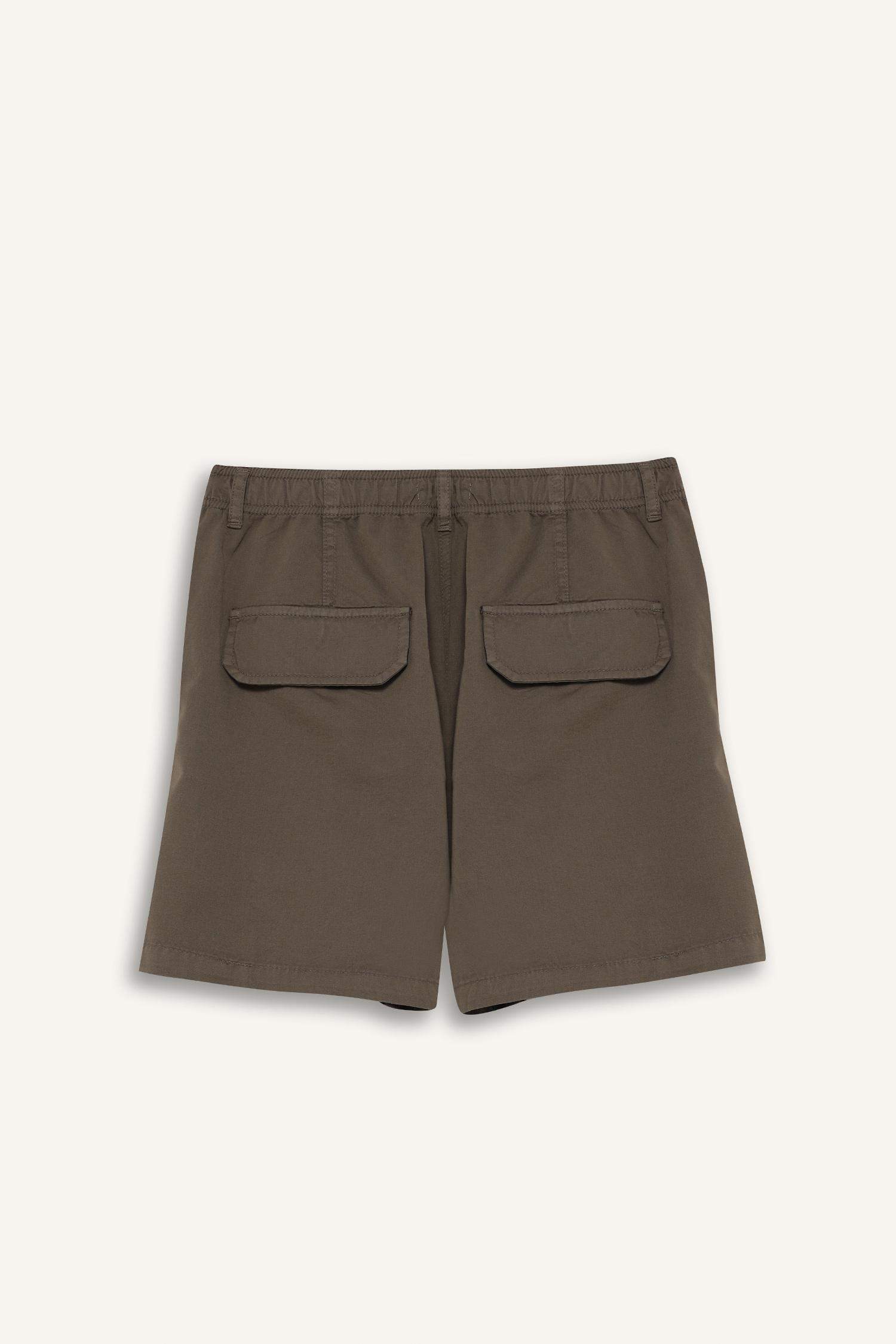 Coool Normal Bel Kısa Paça Gabardin Şort