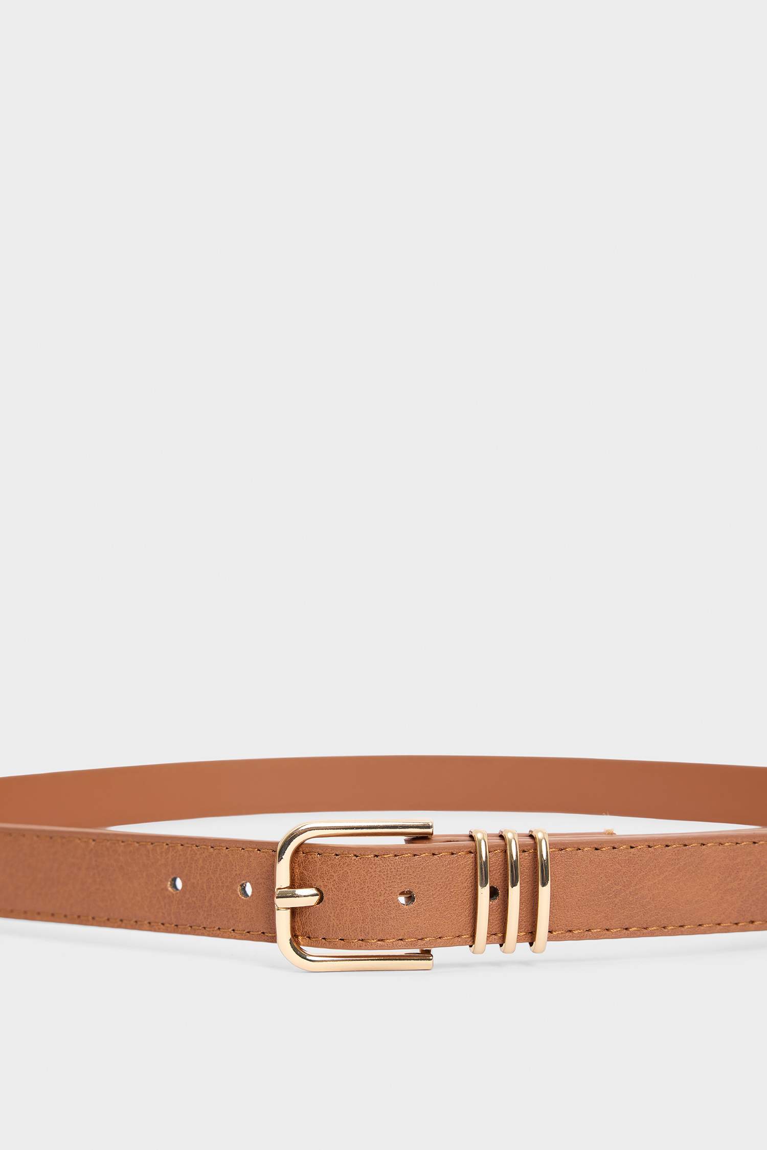 حزام جلد صناعي من قطعتين