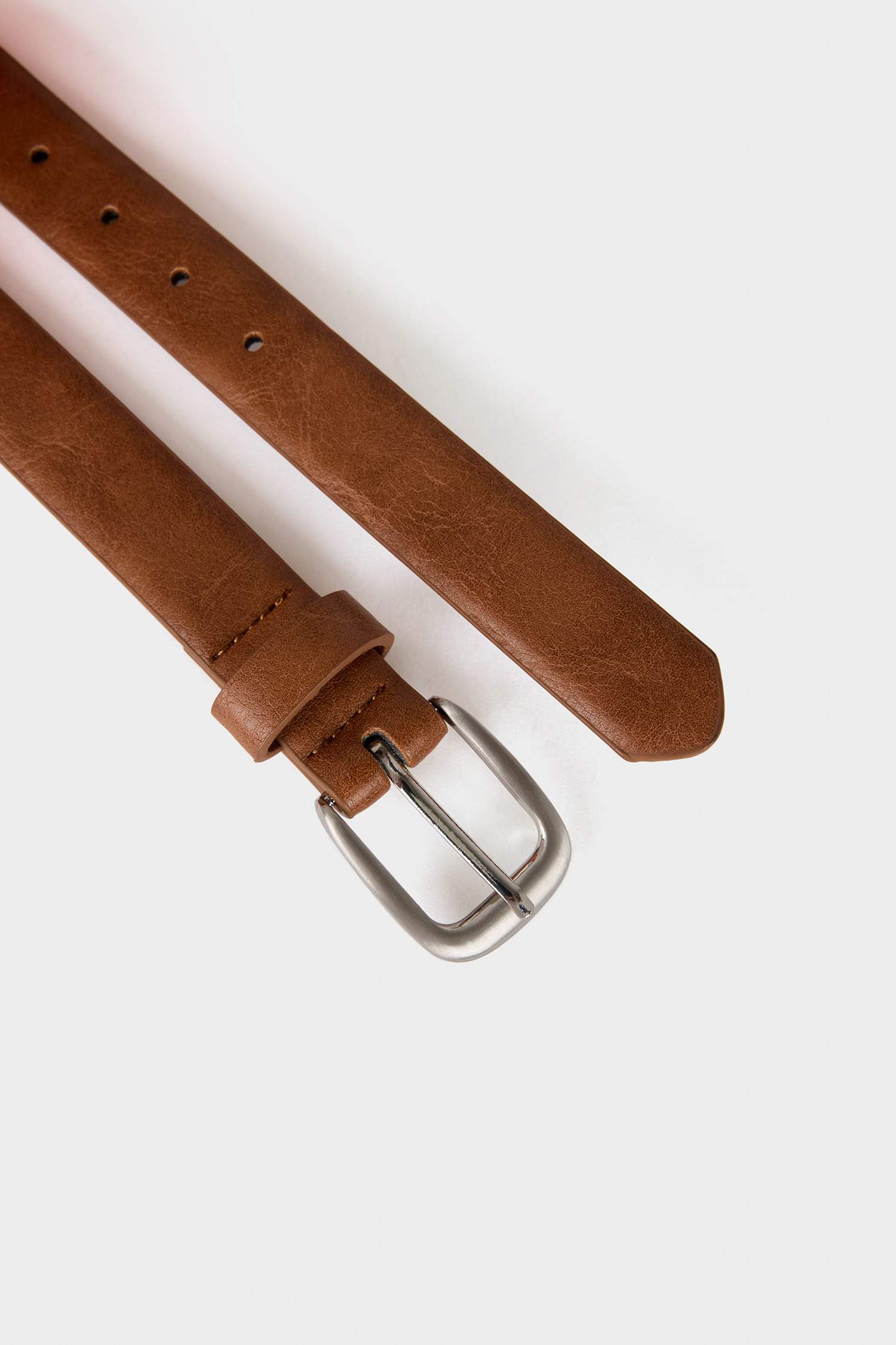 حزام جلد صناعي من قطعتين