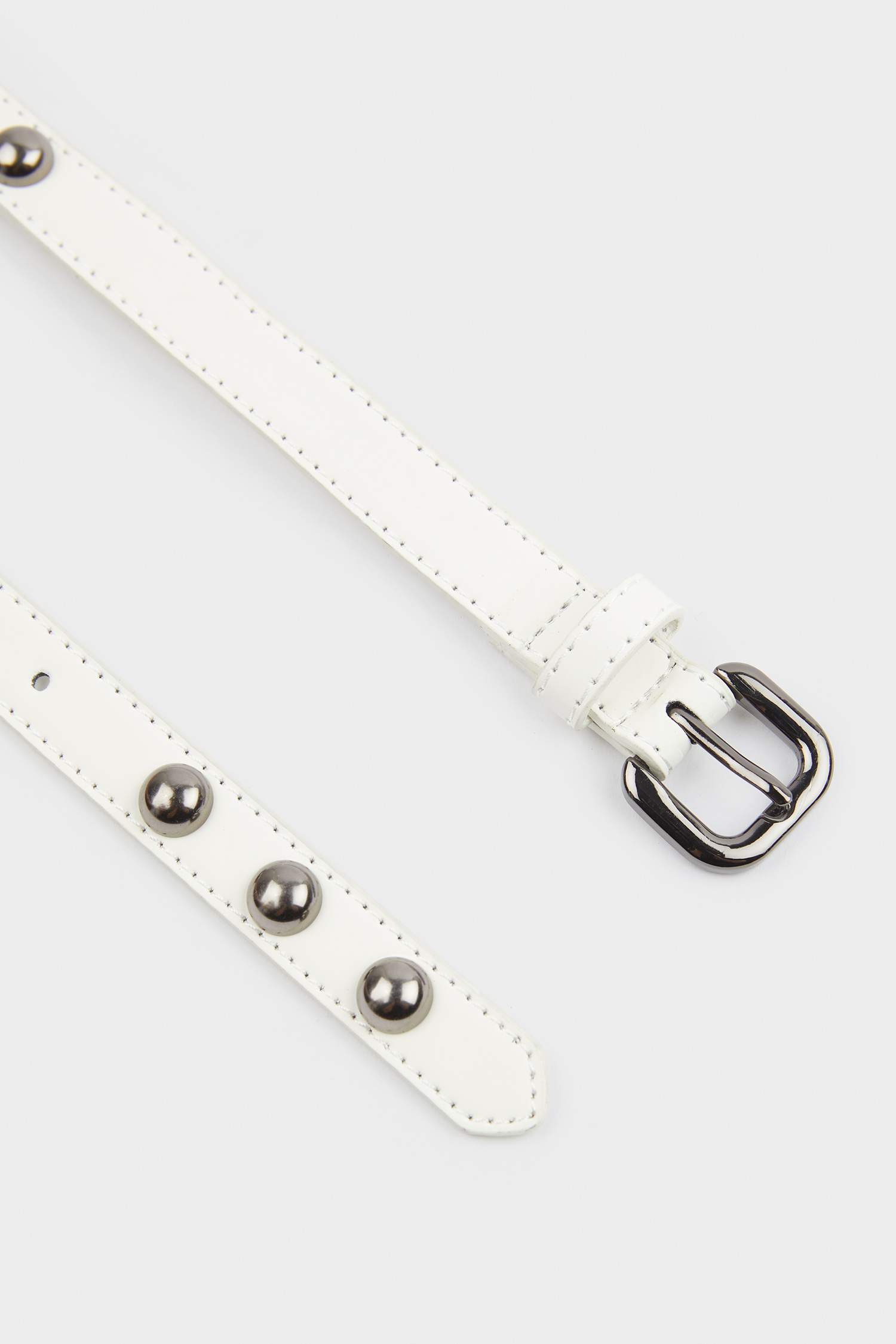 حزام جلد صناعي من قطعتين