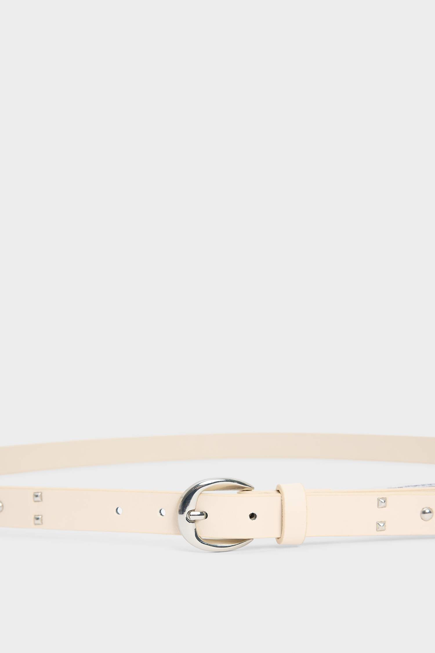 حزام جلد صناعي من قطعتين