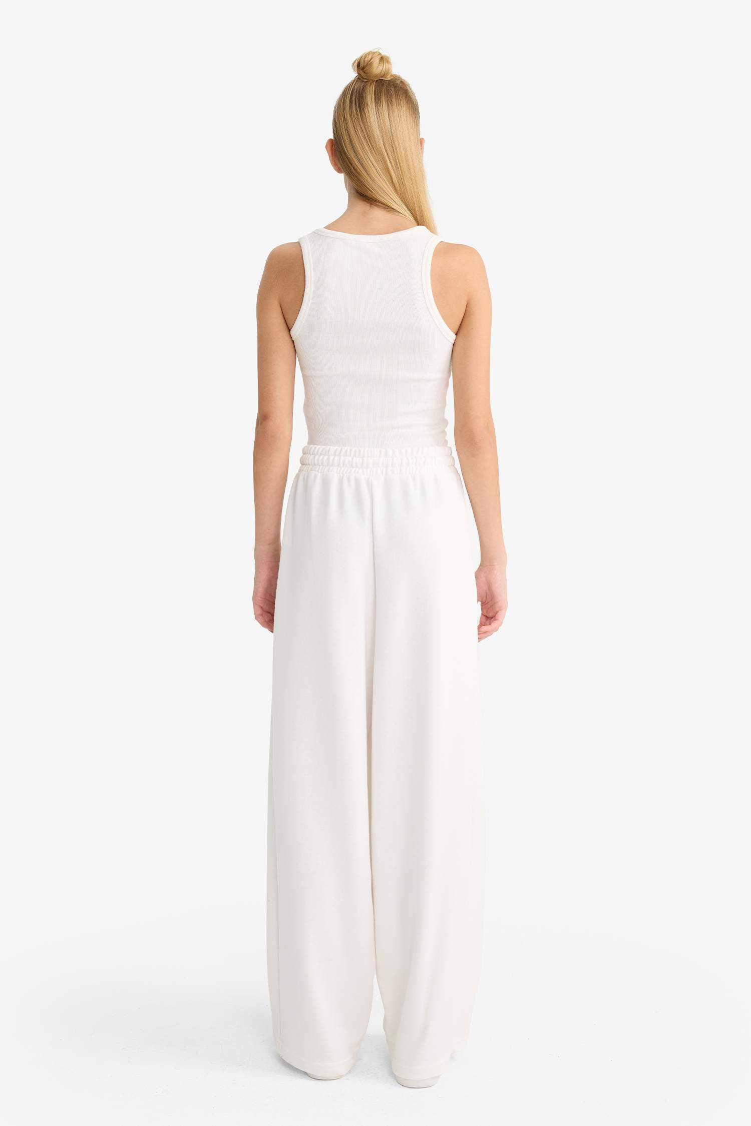 Coool Barrel Fit Beli Bağcıklı Geniş Paça Eşofman Altı