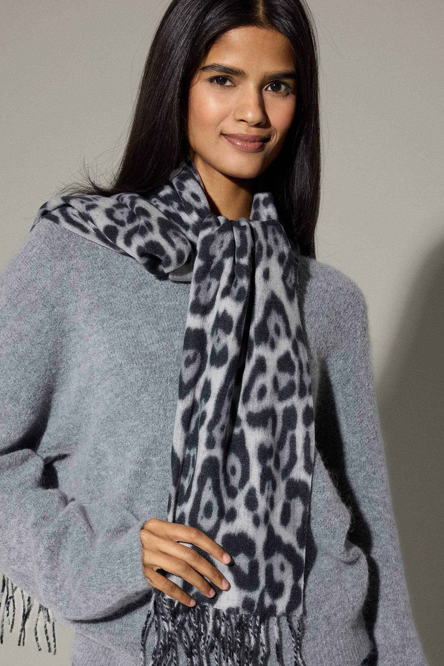 Kadın Desenli Atkı