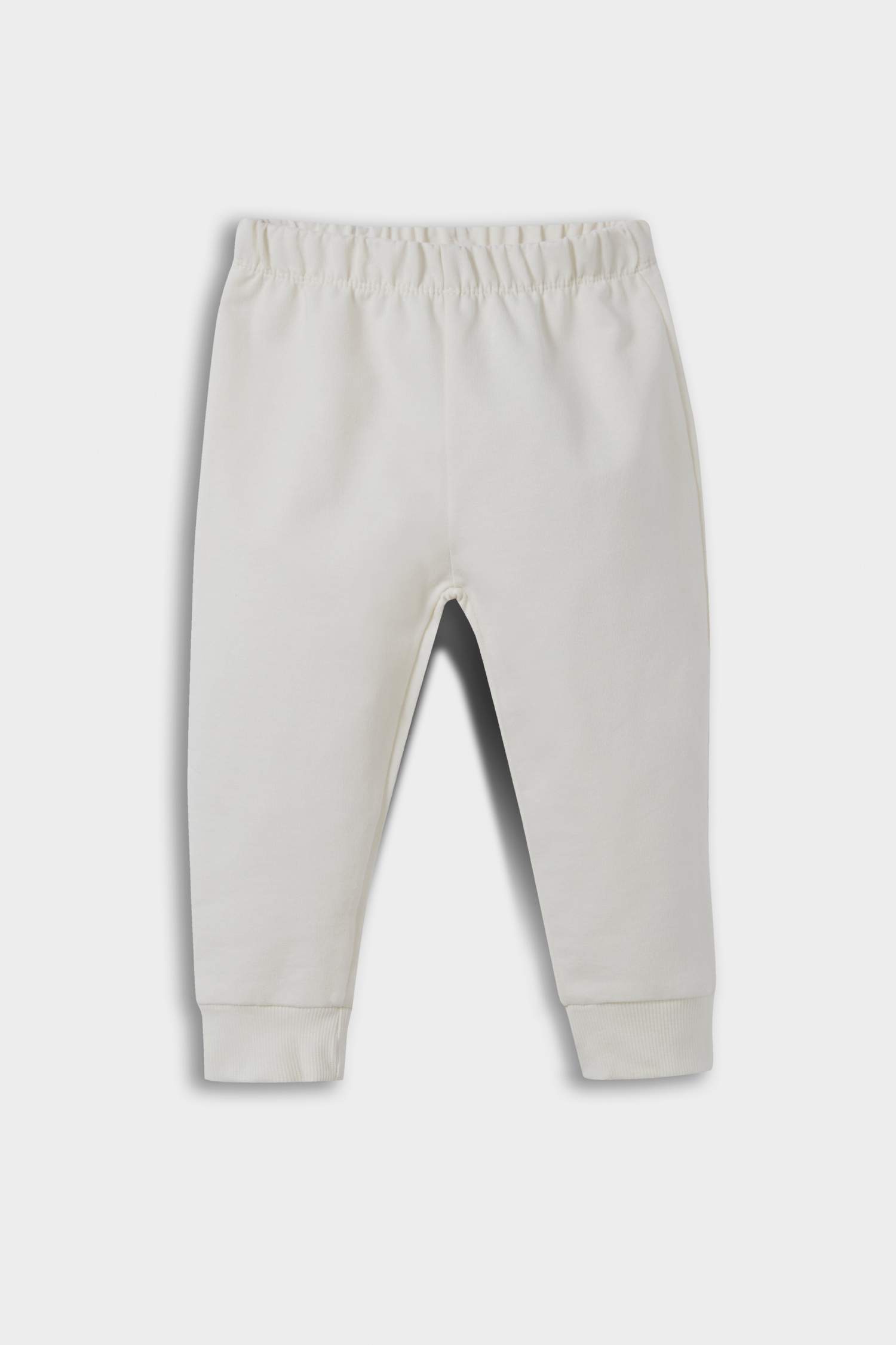 سيت بيبي ولادي تيشيرت وبنطلون بجامة بطبعة شعار قصة عادية - قطعتين