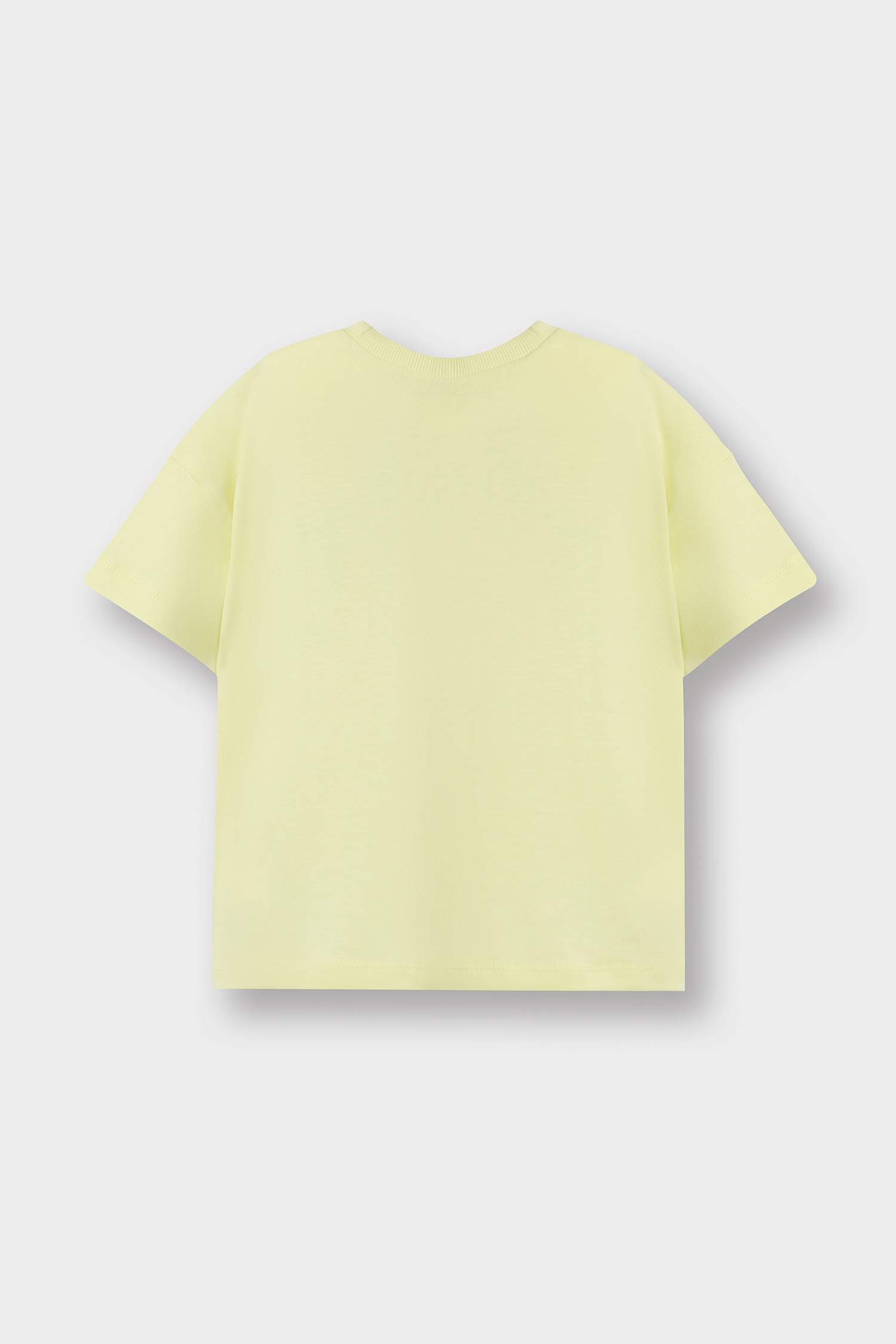 Girl Crew Neck Printed Short Sleeve T-Shirt