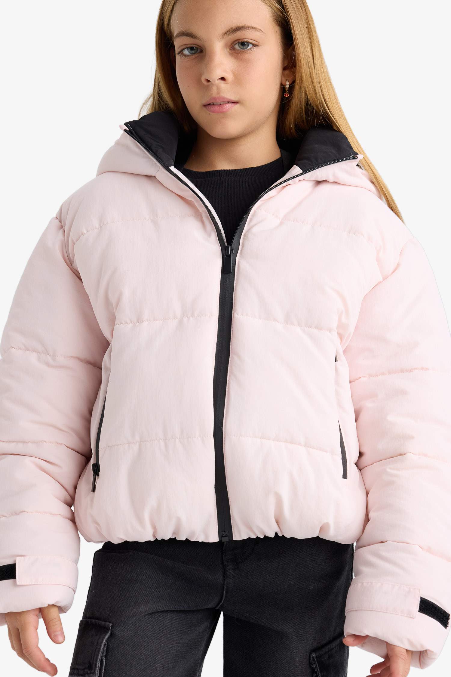 Қыздарға бас киімді Пальто