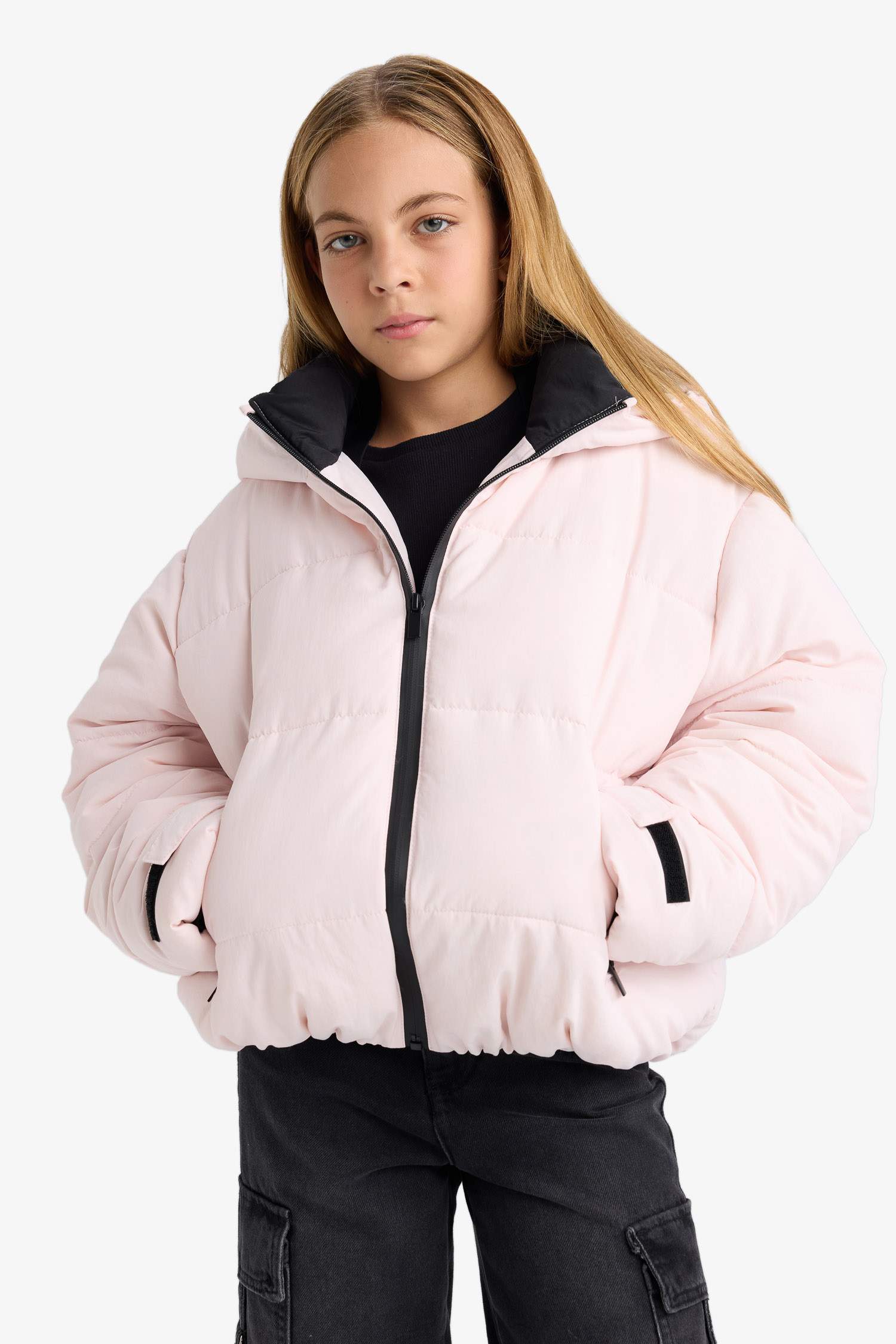 Қыздарға бас киімді Пальто