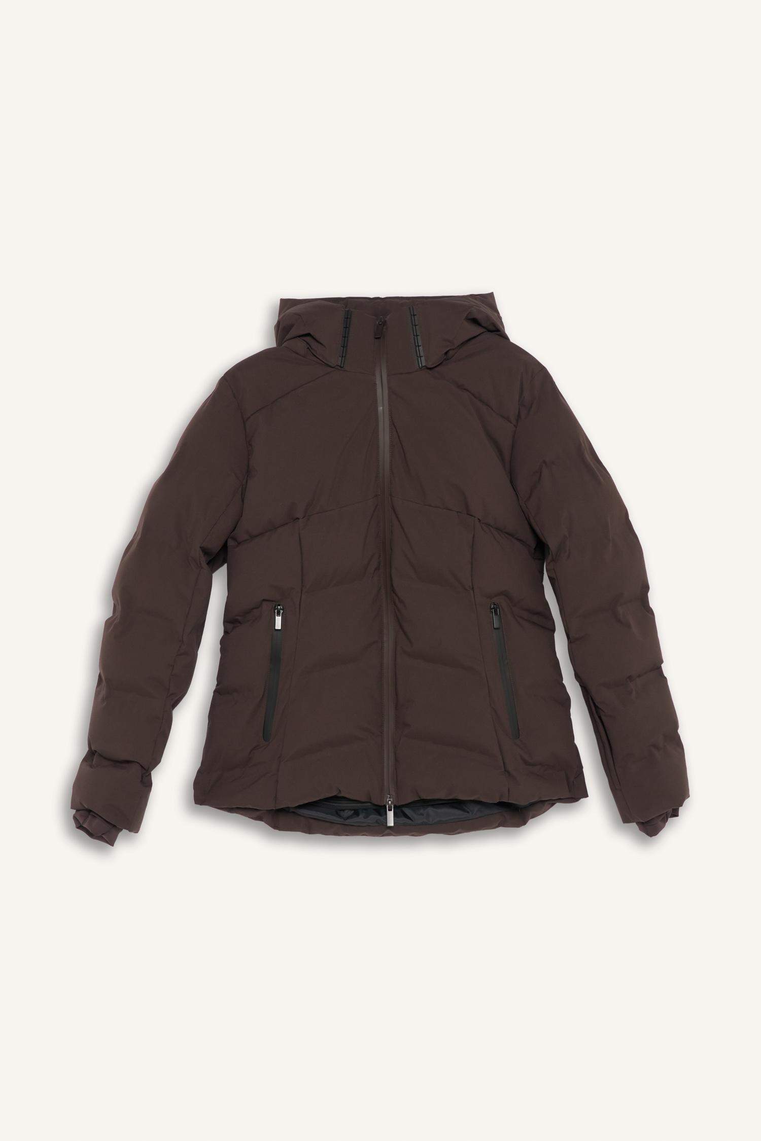 Su İtici Regular Fit Kapüşonlu Kayak Montu